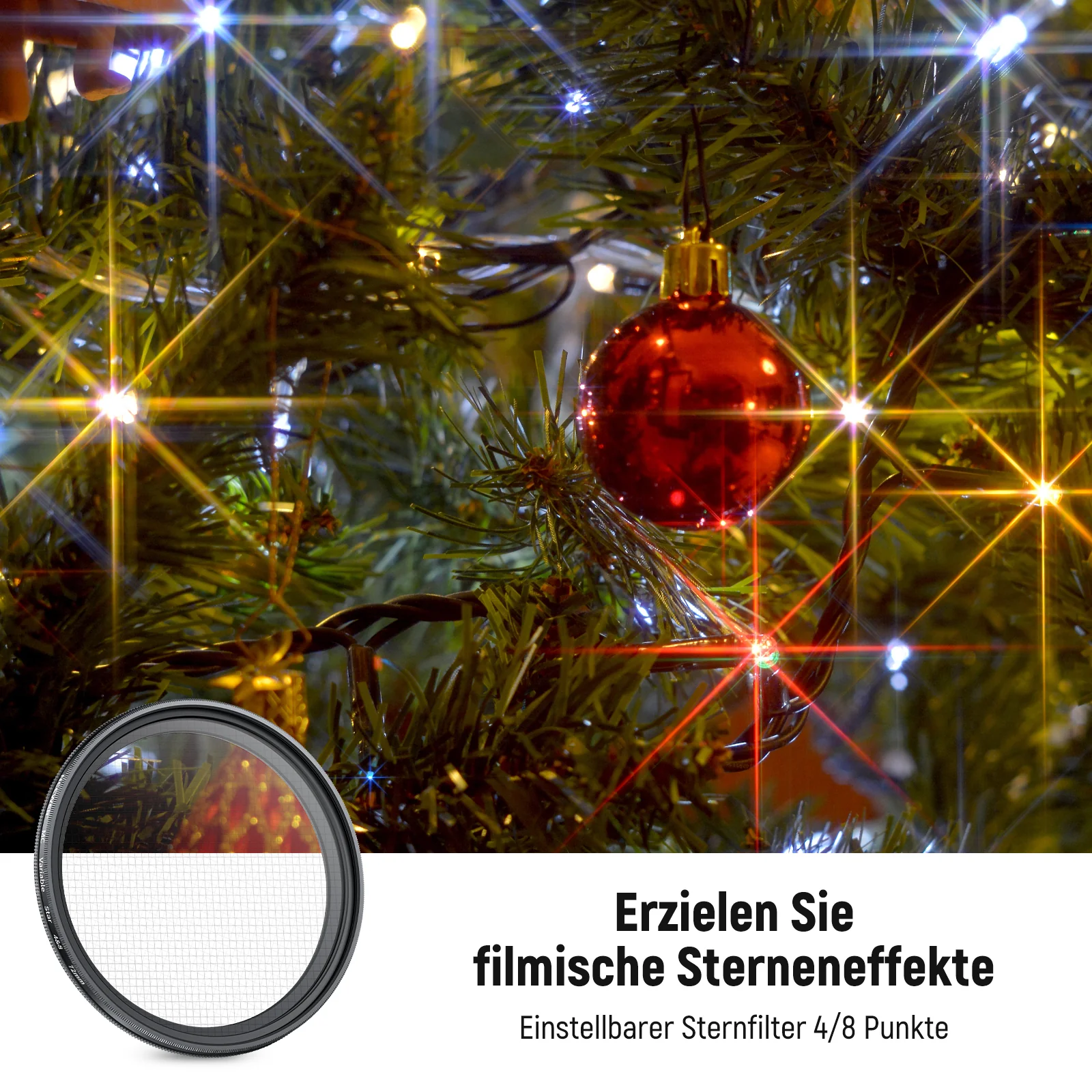 NEEWER Verstellbarer Sternfilter 4/8 Punkte - Image 29