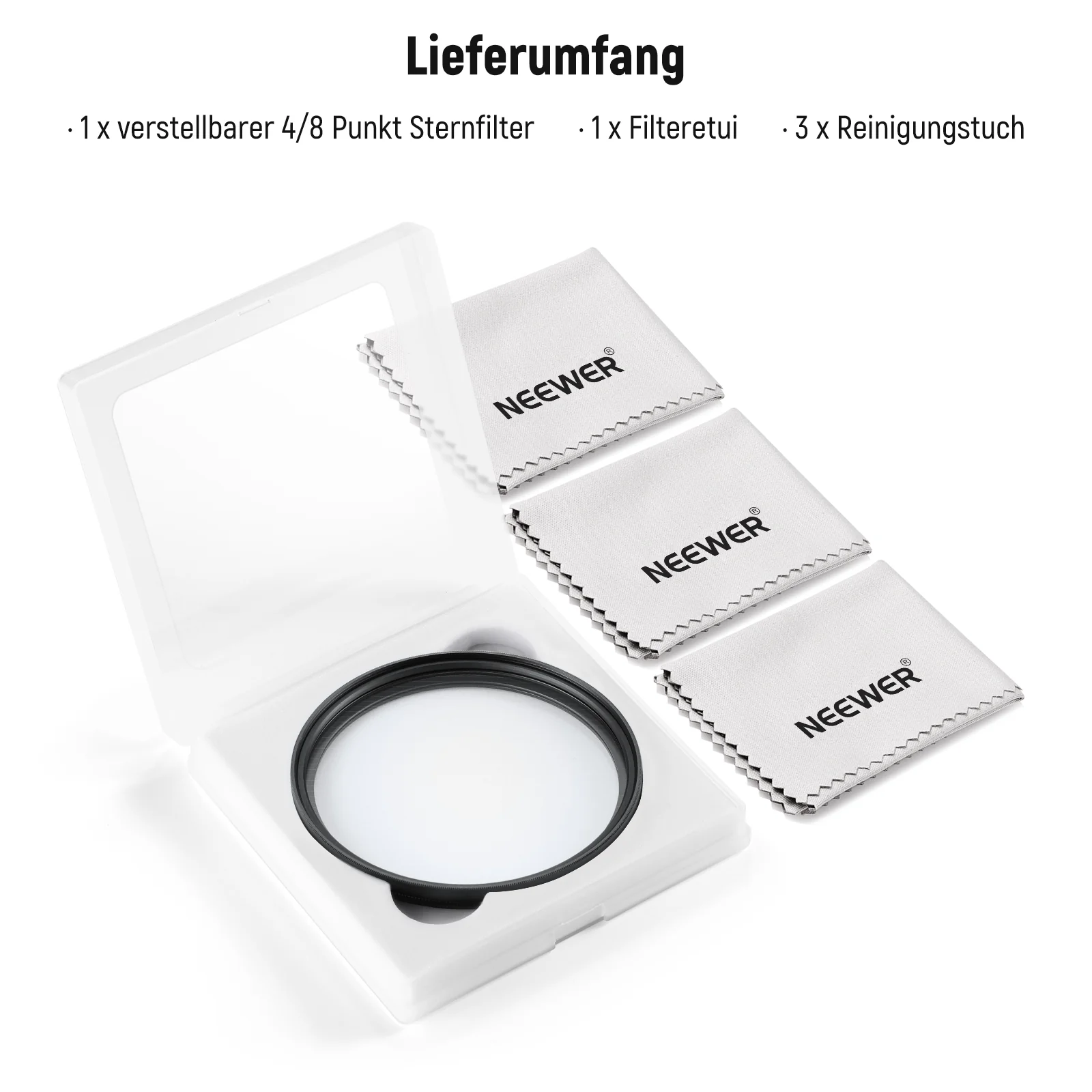 NEEWER Verstellbarer Sternfilter 4/8 Punkte - Image 54