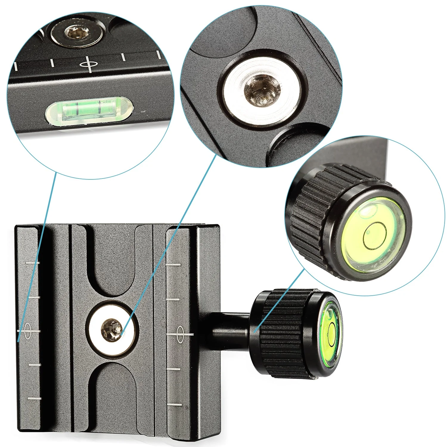 NEEWER QB-NA 50mm Arca-Typ Schnellwechselplatte - Image 5