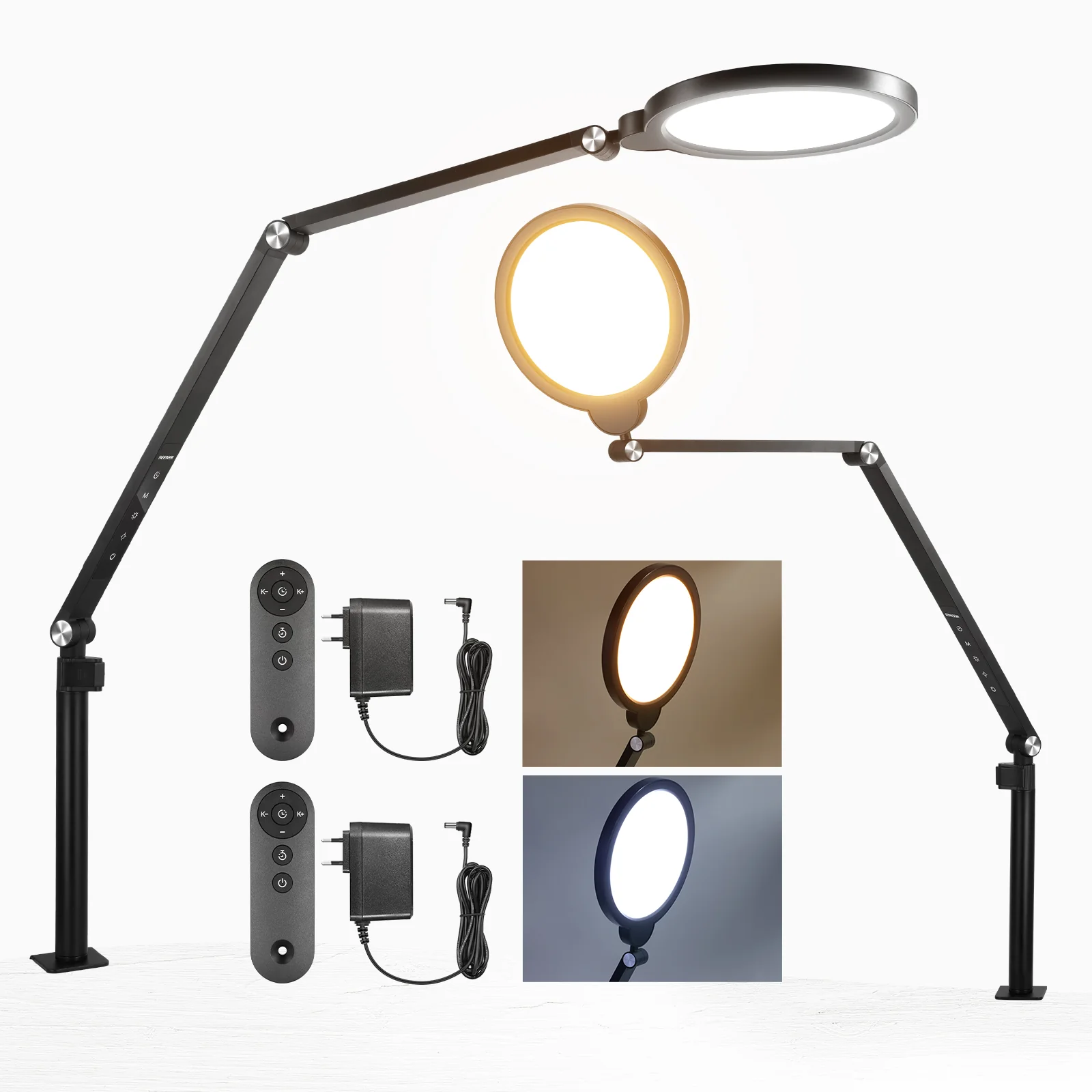 NEEWER BASICS R18 18W 7" Tisch Ringlicht mit Tischhalterung - Image 10