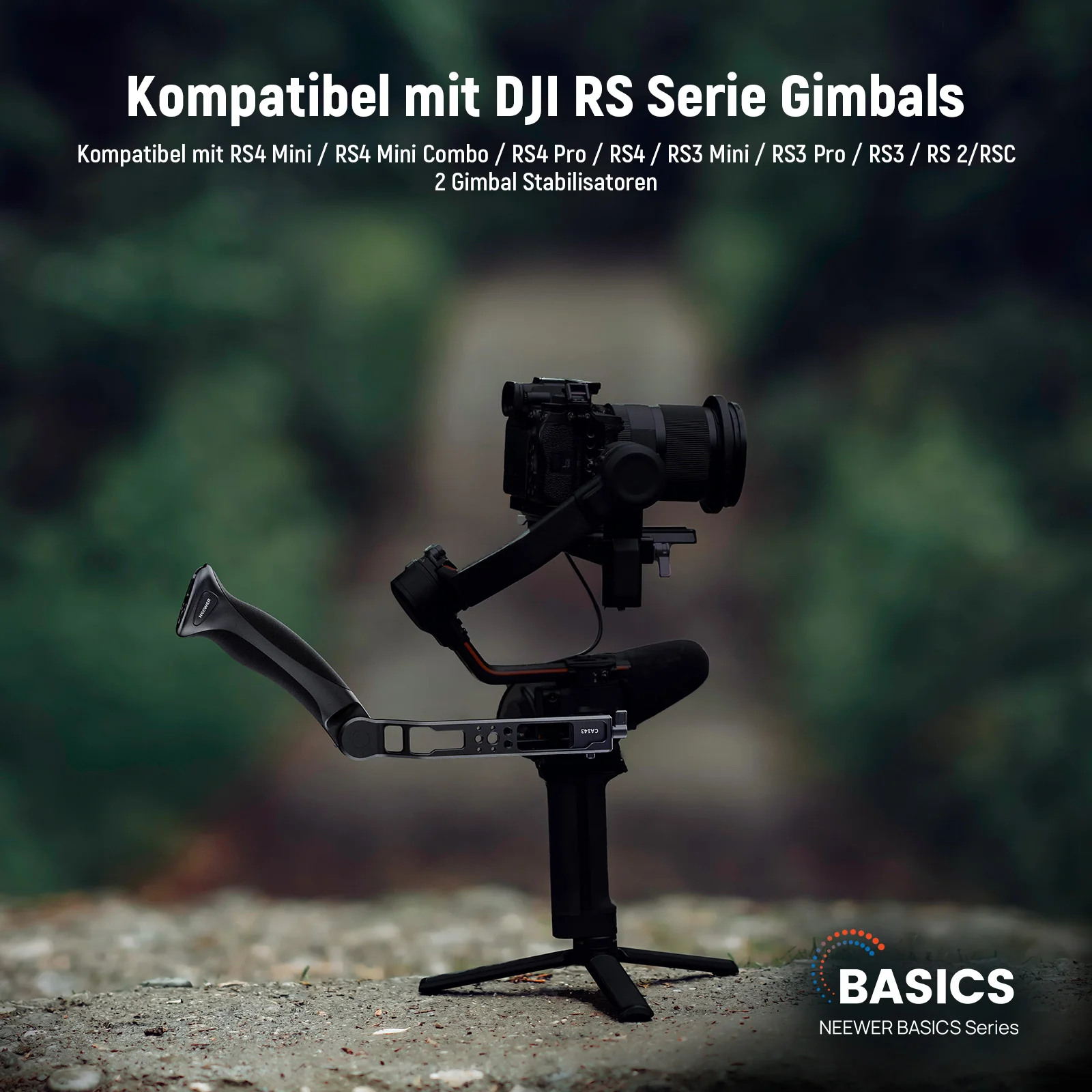 NEEWER BASICS CA143 Verstellbarer Gimbal Griff Sling Handle für DJI RS Serie - Image 2