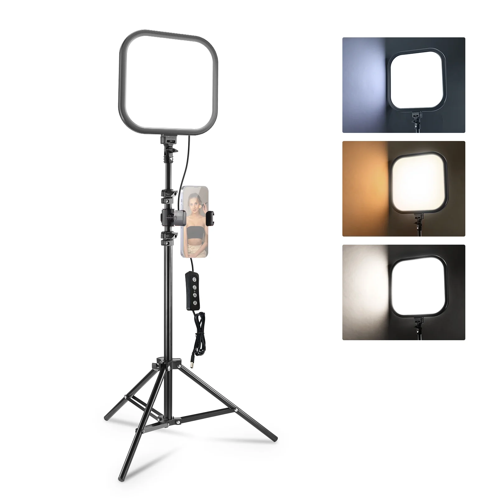 NEEWER BASICS L220 15W 10.8" LED Video Panelleuchte Set