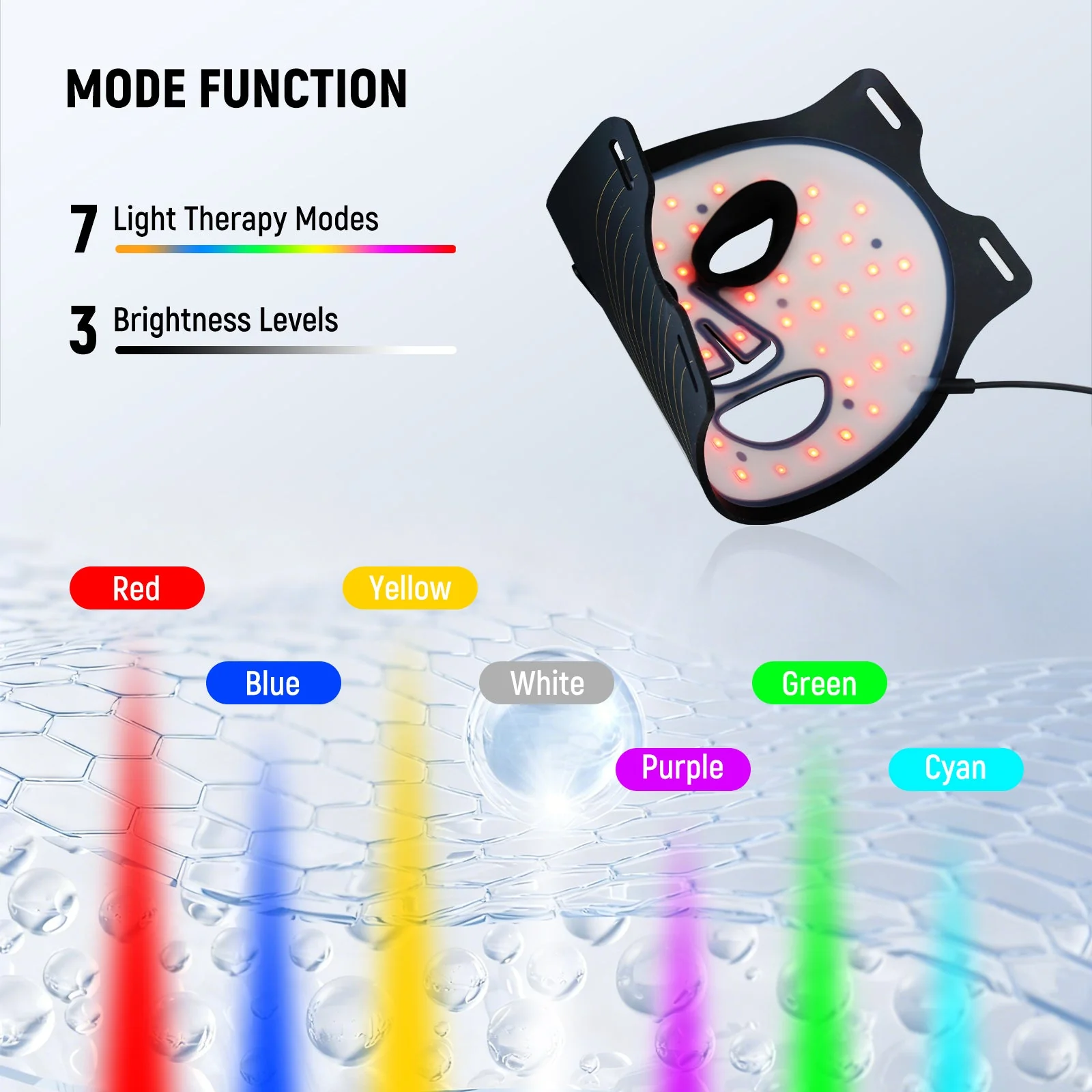 NEEWER BASICS M08 LED Gesichtsmaske Lichttherapie - Image 4