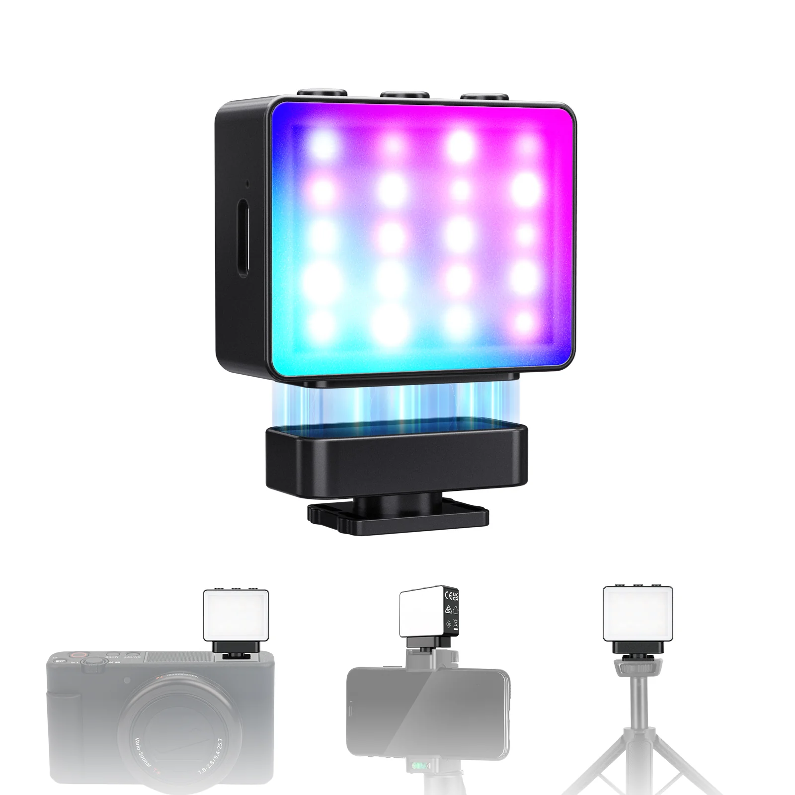 NEEWER BASICS M23 Magnetisches RGB Zusatz Videolicht