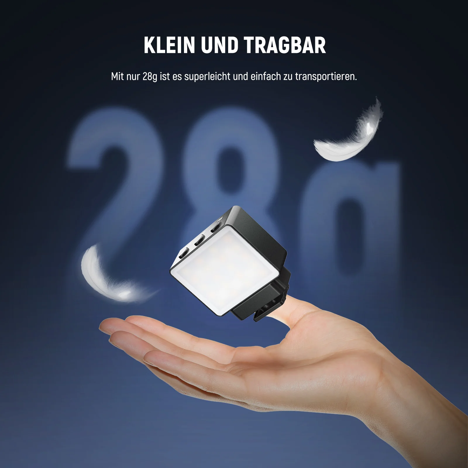 NEEWER BASICS M23 Magnetisches RGB Zusatz Videolicht - Image 6