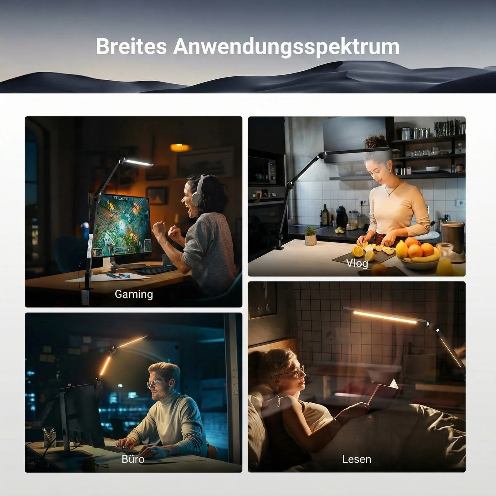 NEEWER BASICS ME-DL02 12W Clip On Schreibtischlampe - Image 7