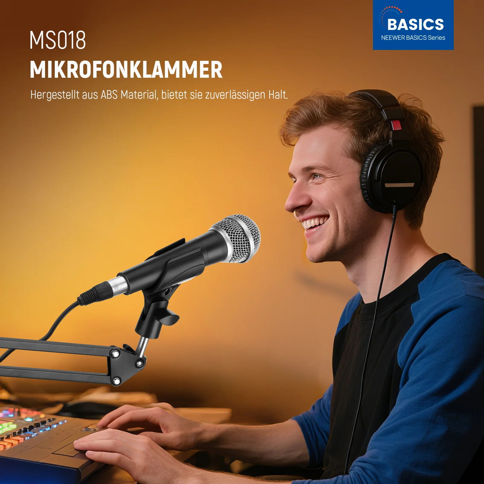 NEEWER BASICS MS019/MS018 Mikrofon Halterung Zubehörset - Image 11