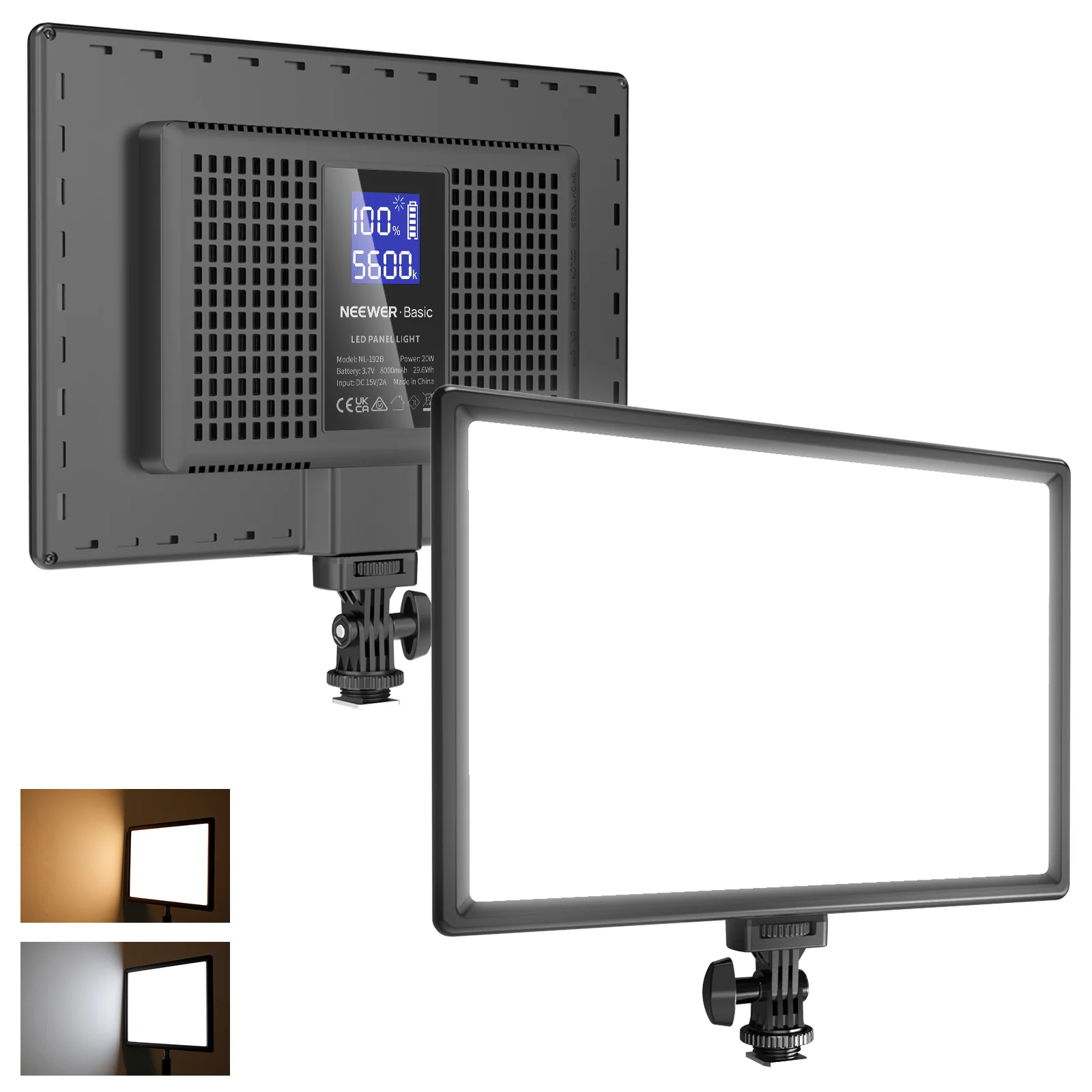 NEEWER BASICS NL-192B Bi-Color 13" LED Panel Videolicht