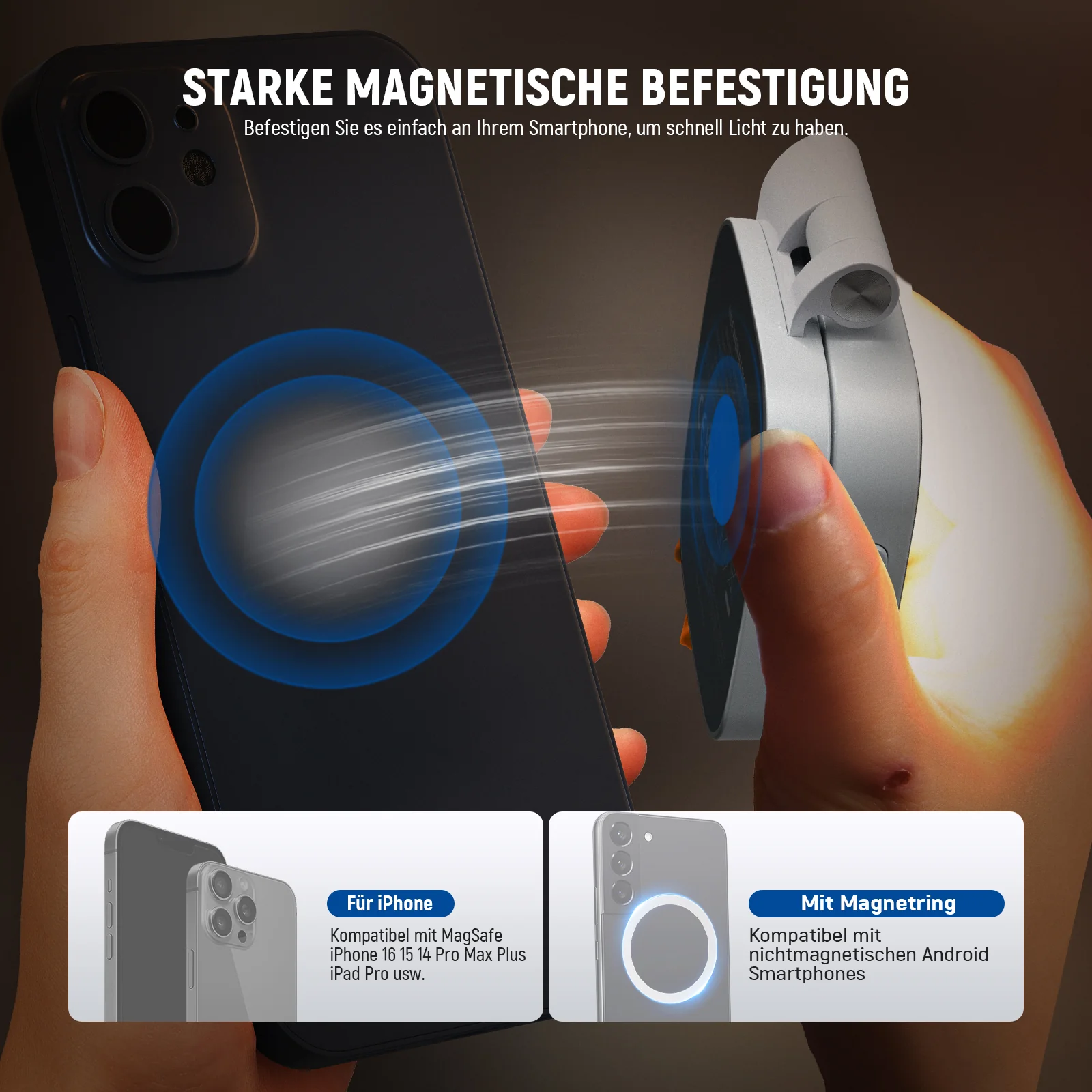 NEEWER BASICS NL45B Magnetisches Selfie Licht - Image 13