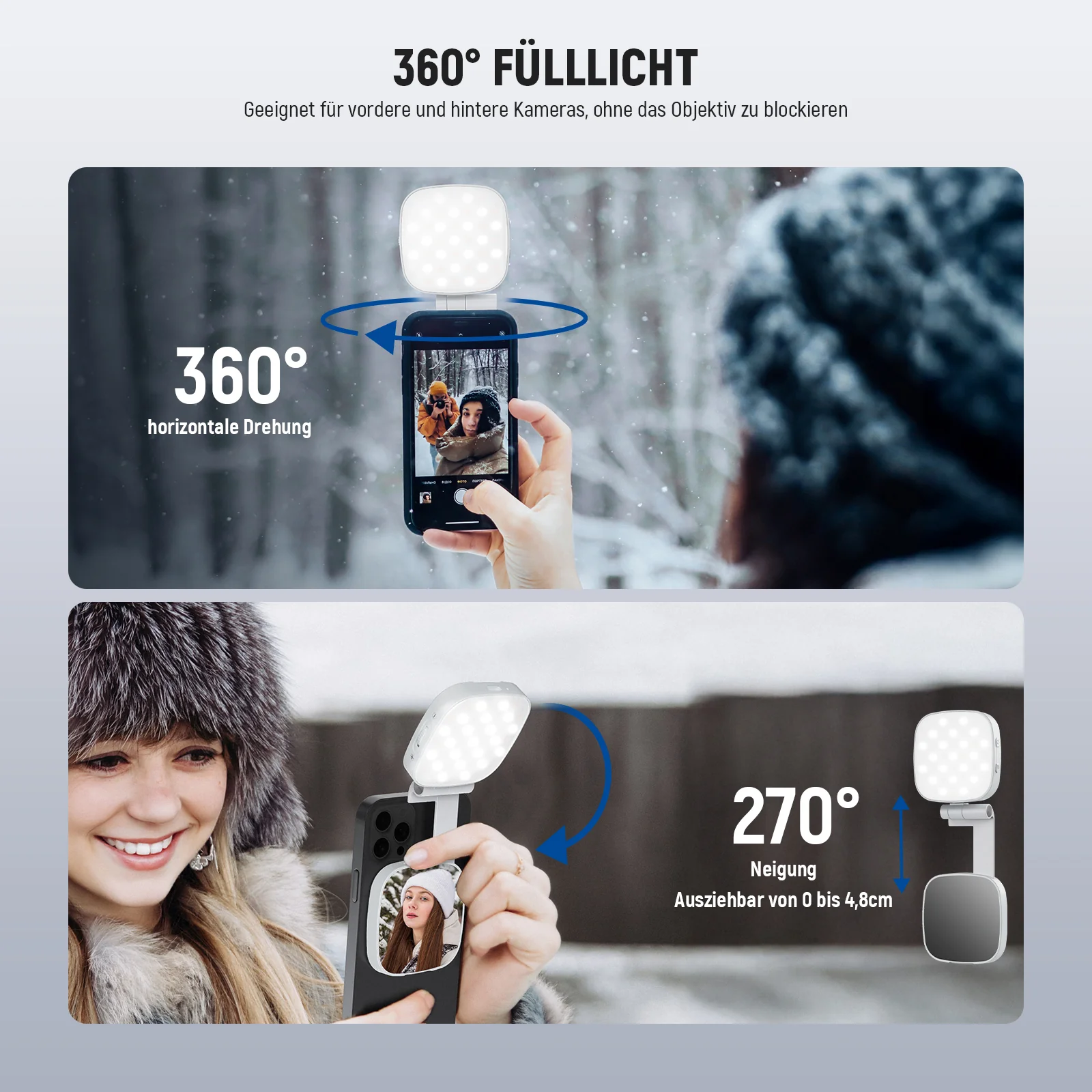NEEWER BASICS NL45B Magnetisches Selfie Licht - Image 14