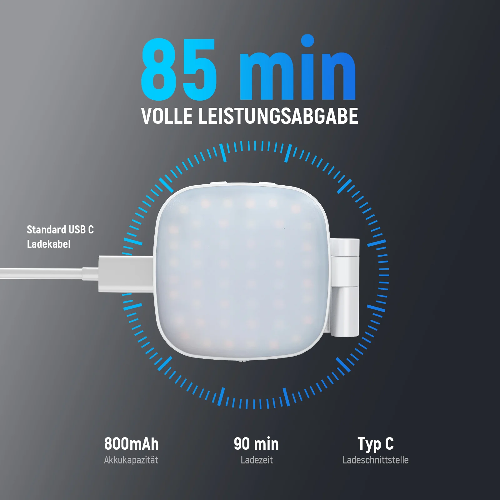 NEEWER BASICS NL45B Magnetisches Selfie Licht - Image 16