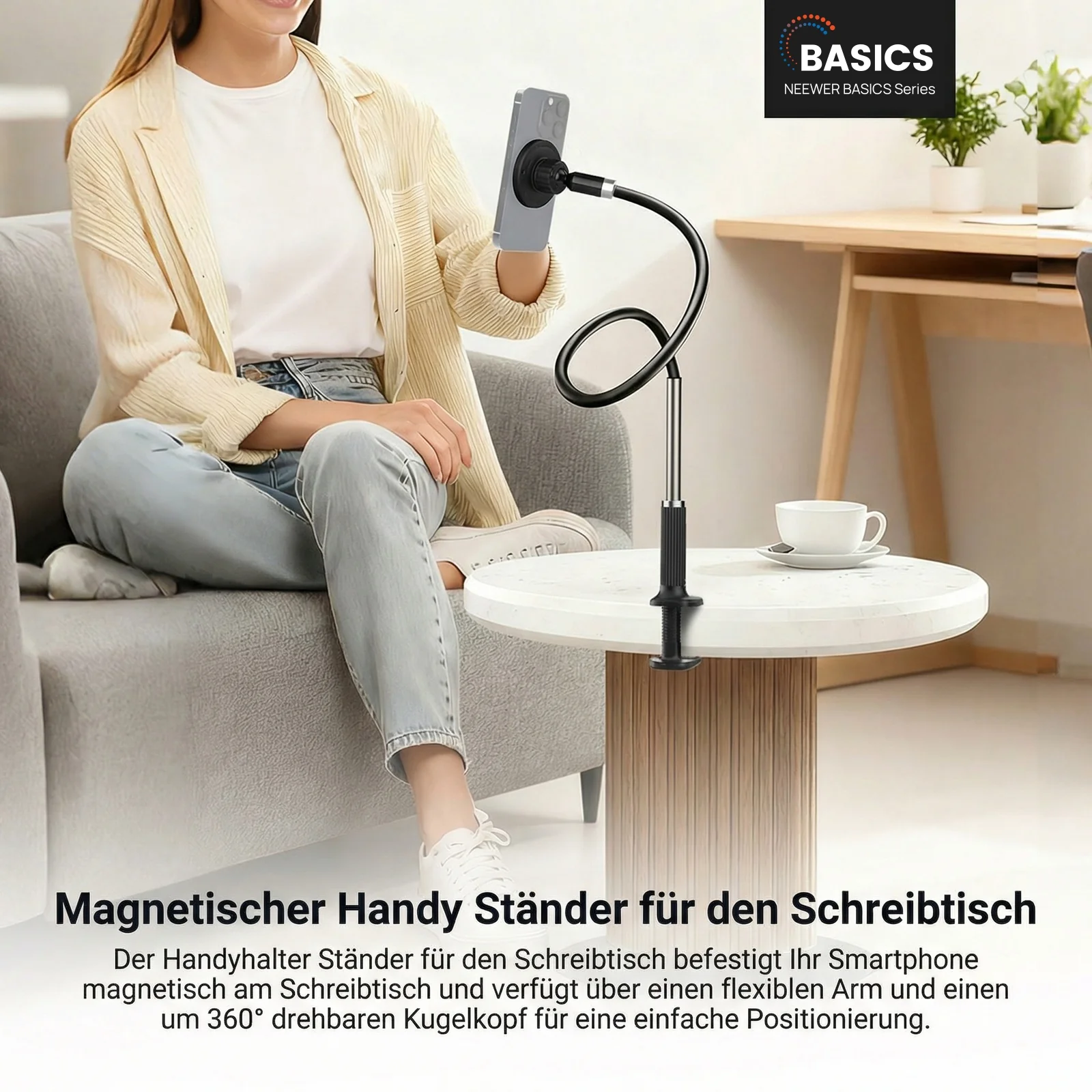 NEEWER BASICS PA151 magnetischer Handyhalterung - Image 2