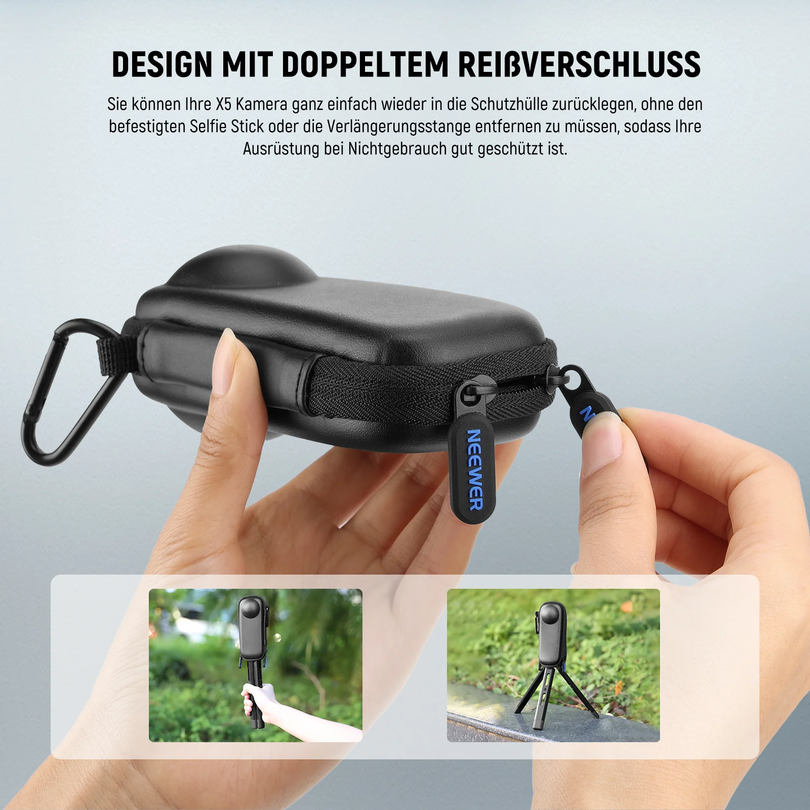 NEEWER BASICS PB032 Tasche Case für Insta360 X5 - Image 4