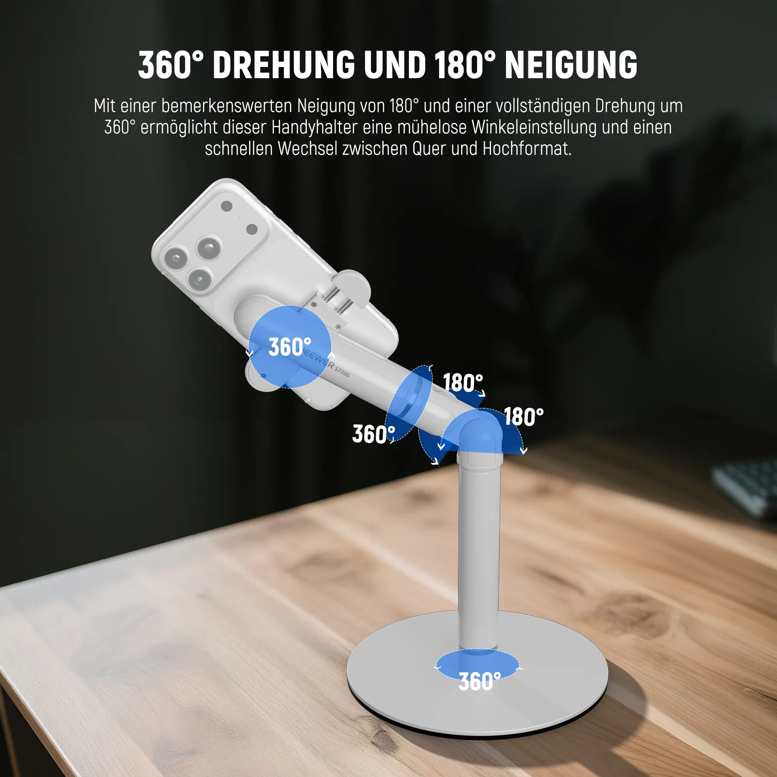 NEEWER BASICS ST006 Handyhalterung für Schreibtisch - Image 10
