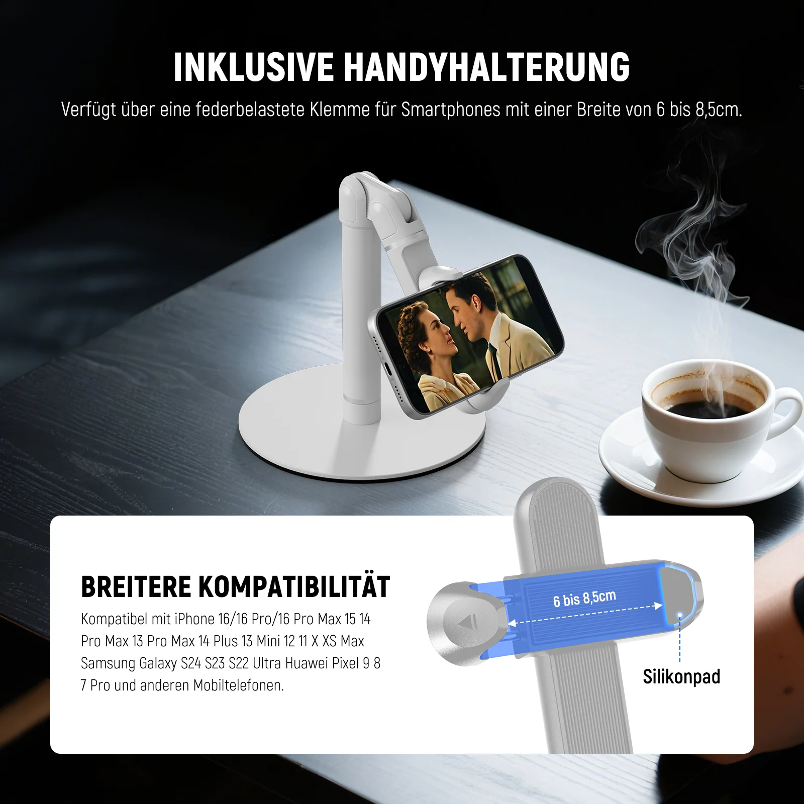 NEEWER BASICS ST006 Handyhalterung für Schreibtisch - Image 12