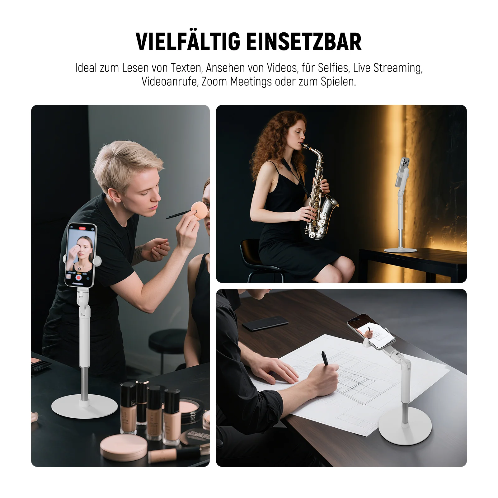 NEEWER BASICS ST006 Handyhalterung für Schreibtisch - Image 13