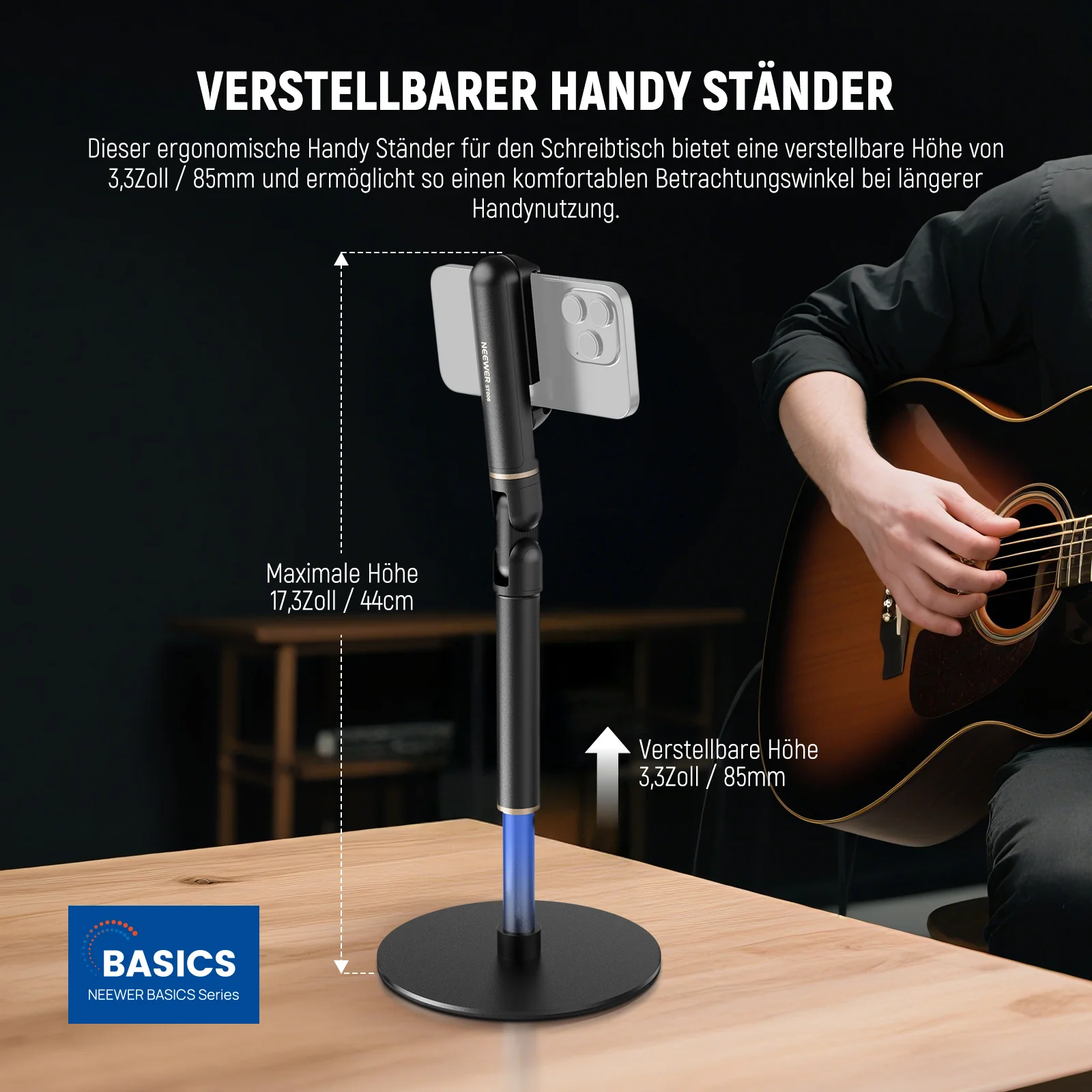 NEEWER BASICS ST006 Handyhalterung für Schreibtisch - Image 2
