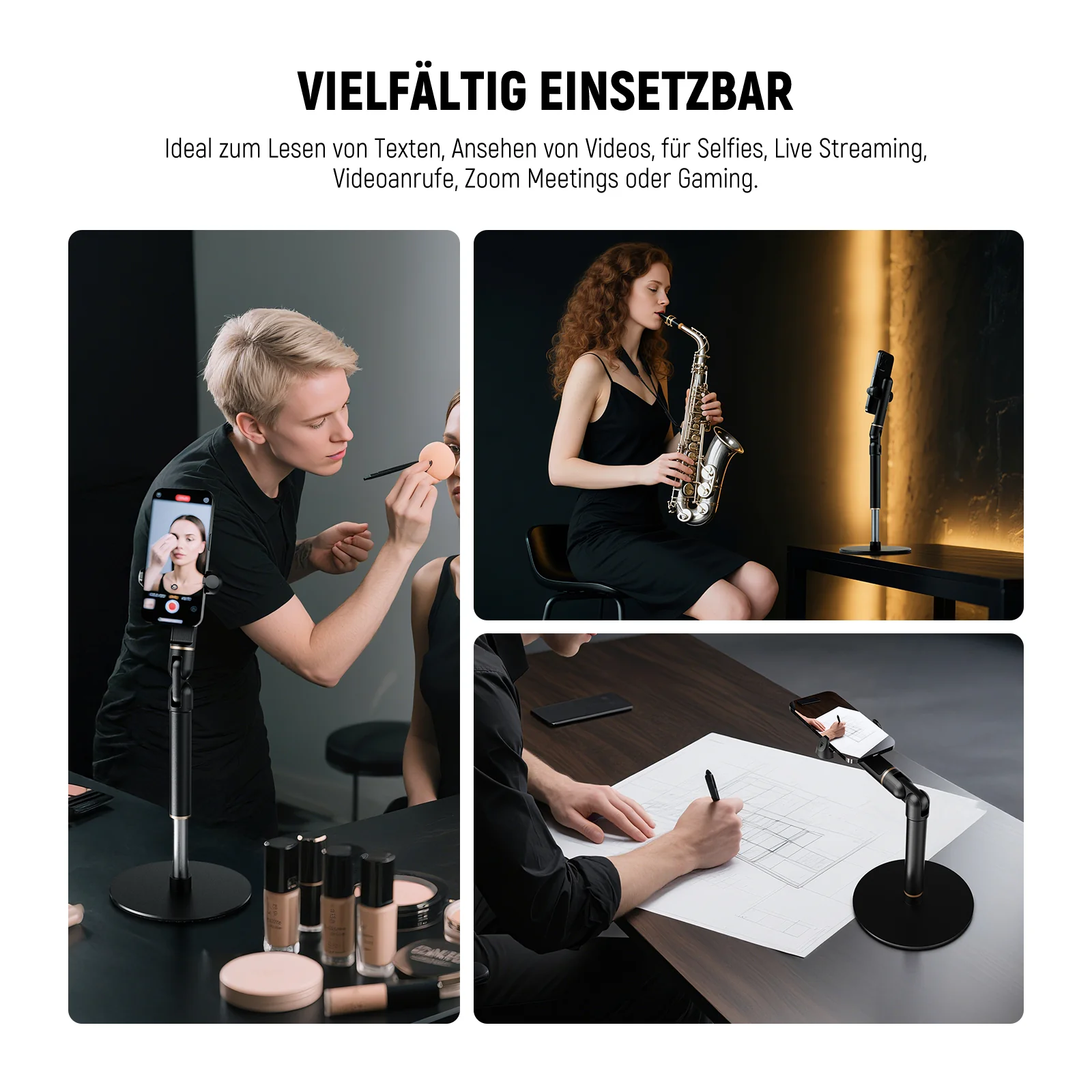 NEEWER BASICS ST006 Handyhalterung für Schreibtisch - Image 6