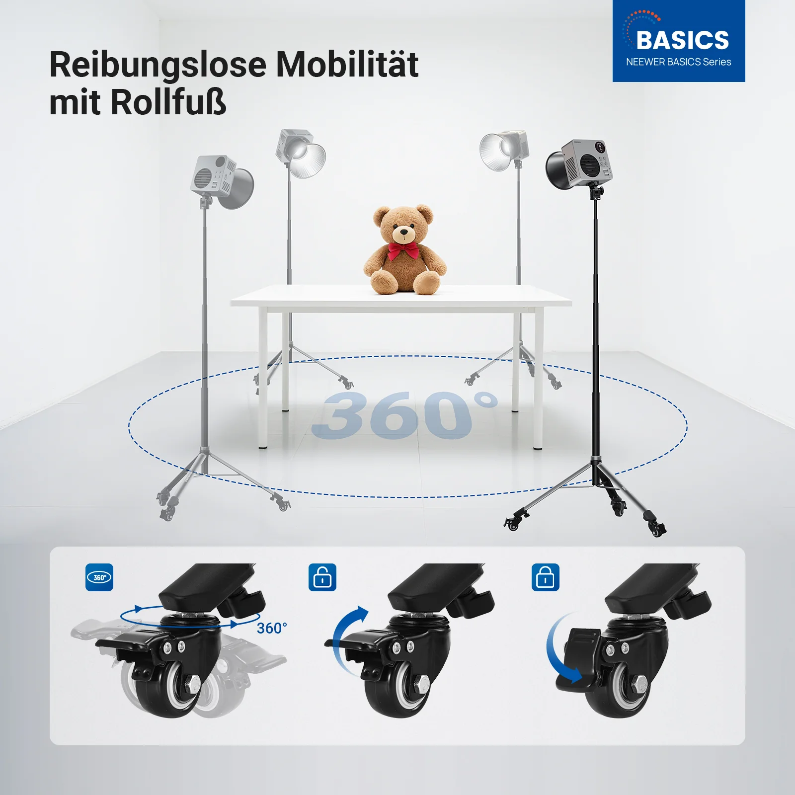 NEEWER BASICS ST012 Roll Lichtständer - Image 2