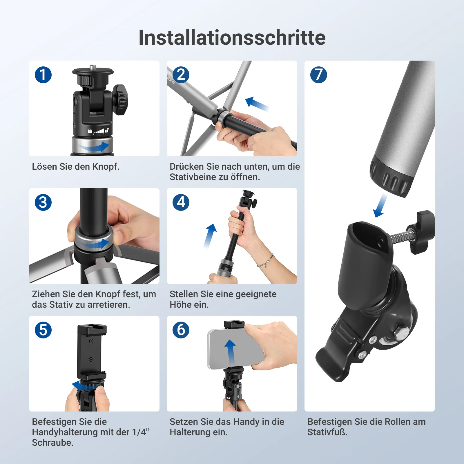 NEEWER BASICS ST012 Roll Lichtständer - Image 7