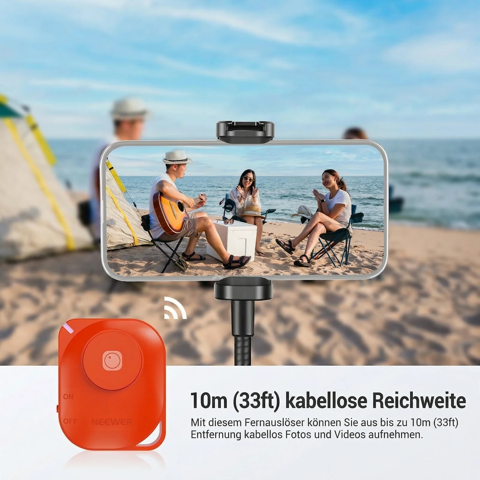 NEEWER BASICS ST014 Smartphone Stativ Stand mit flexiblem Arm - Image 5