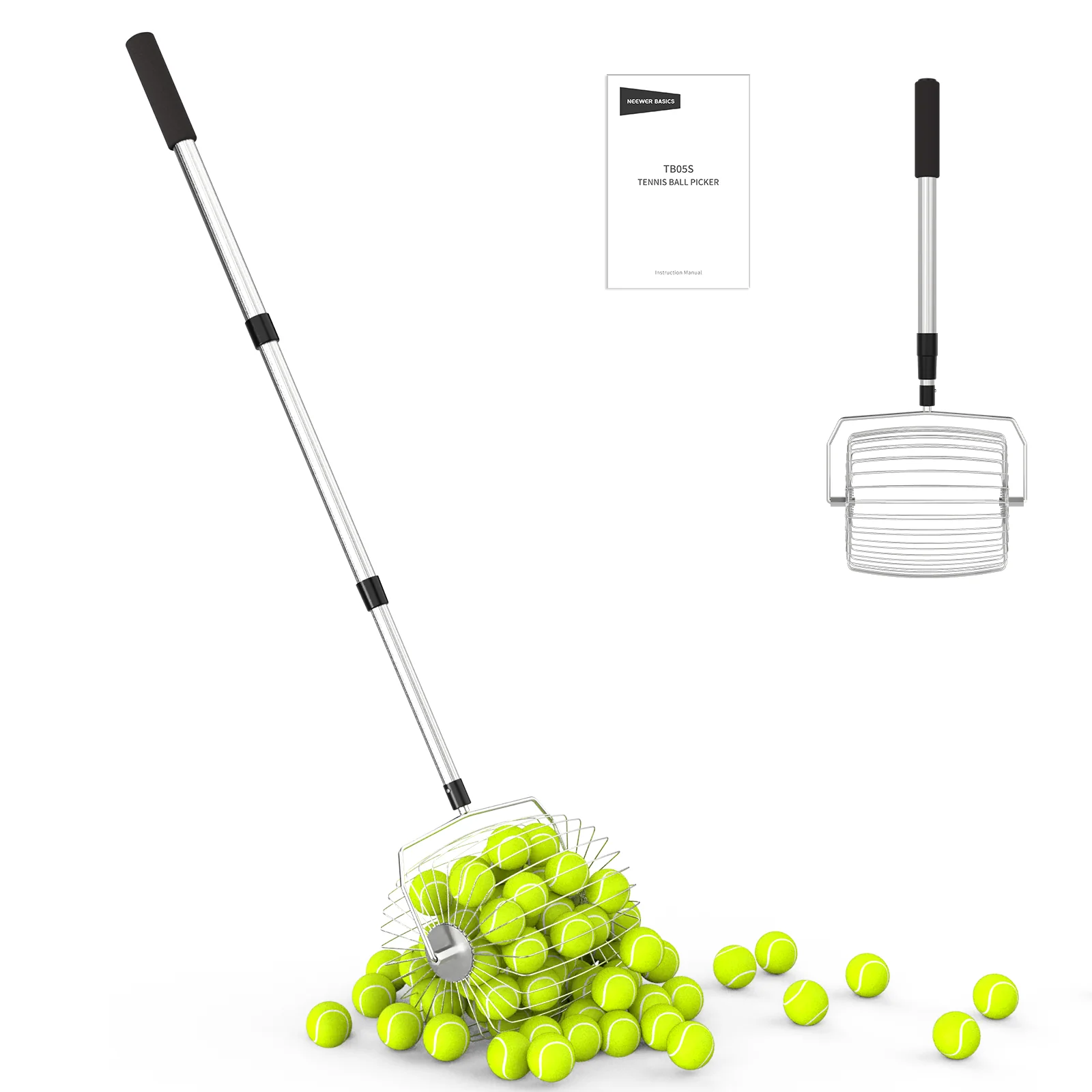 NEEWER BASICS TB05S Tennisball Sammler