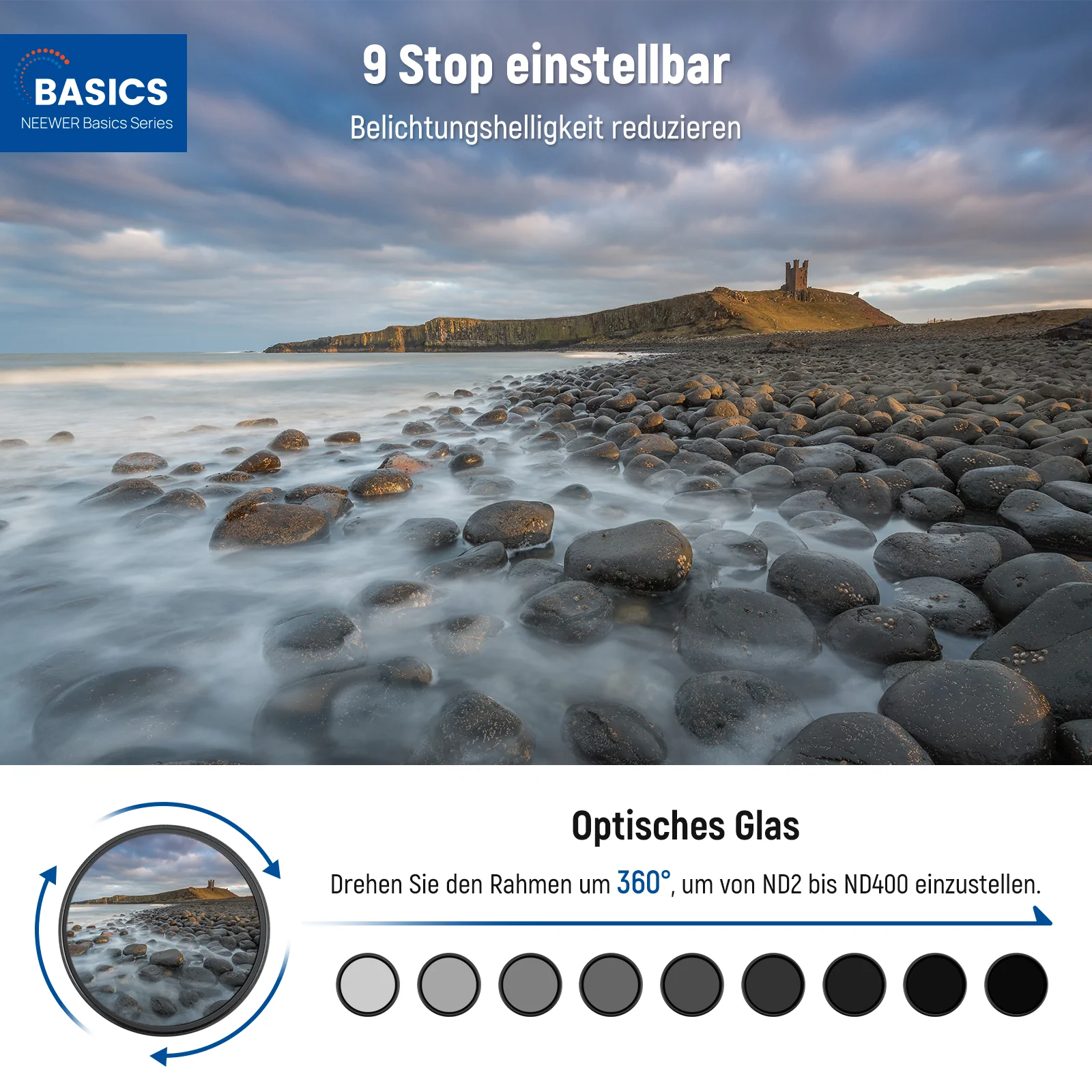 NEEWER BASICS Variabler ND2-400 Filter - Image 26