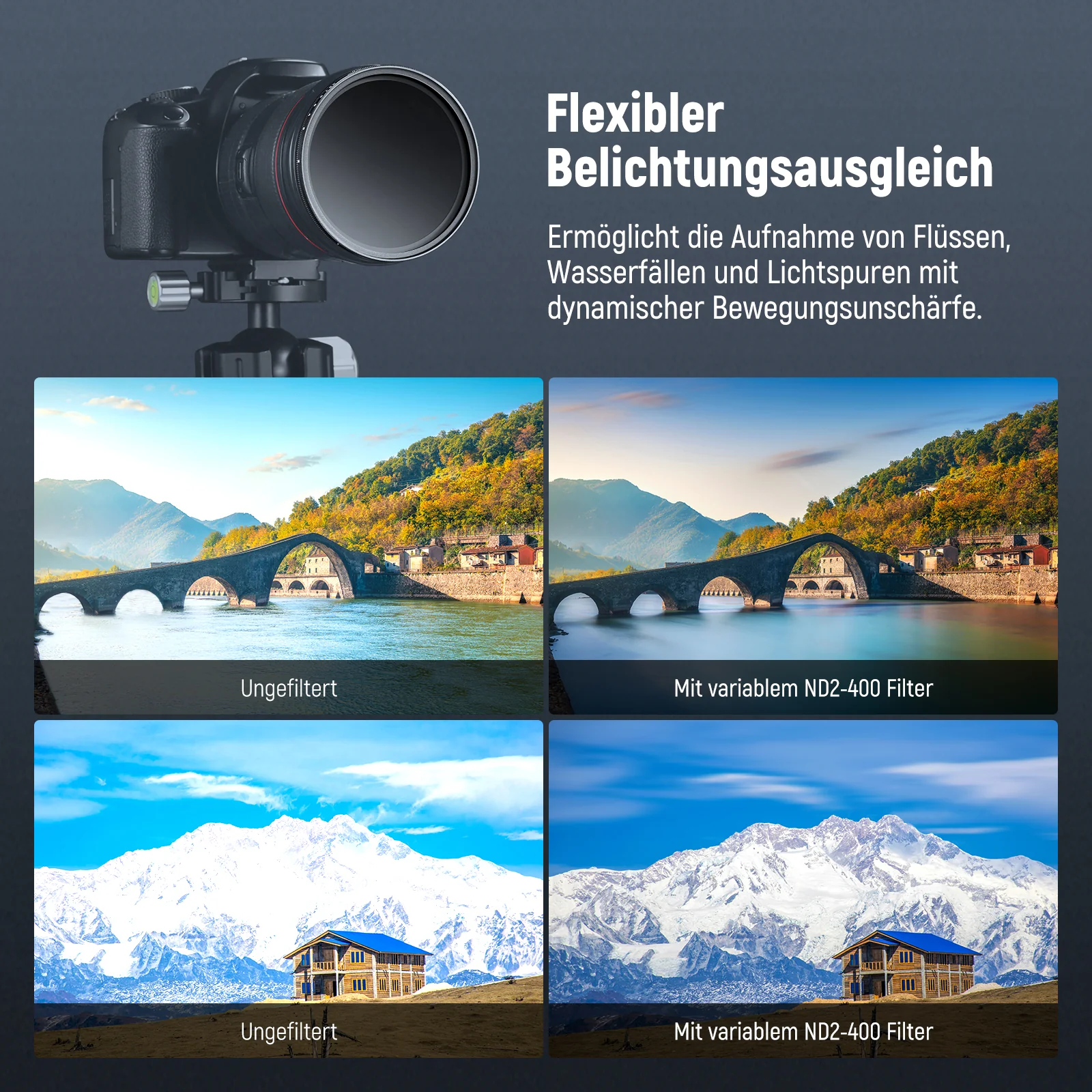 NEEWER BASICS Variabler ND2-400 Filter - Image 36