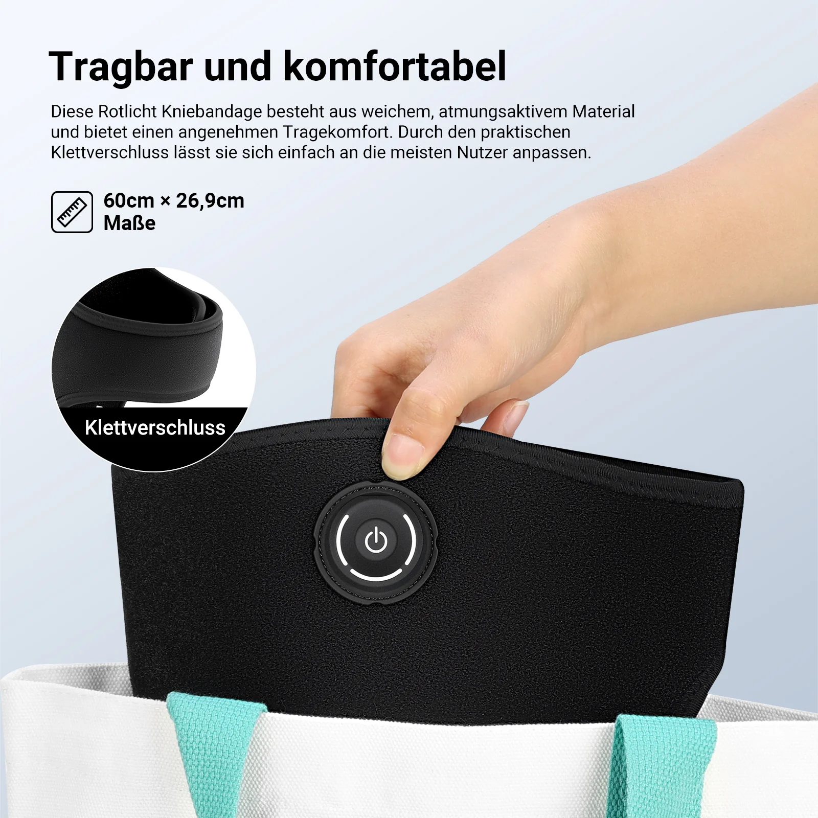 NEEWER BASICS YD060 Rotlicht für Knie und Ellbogengelenke - Image 4