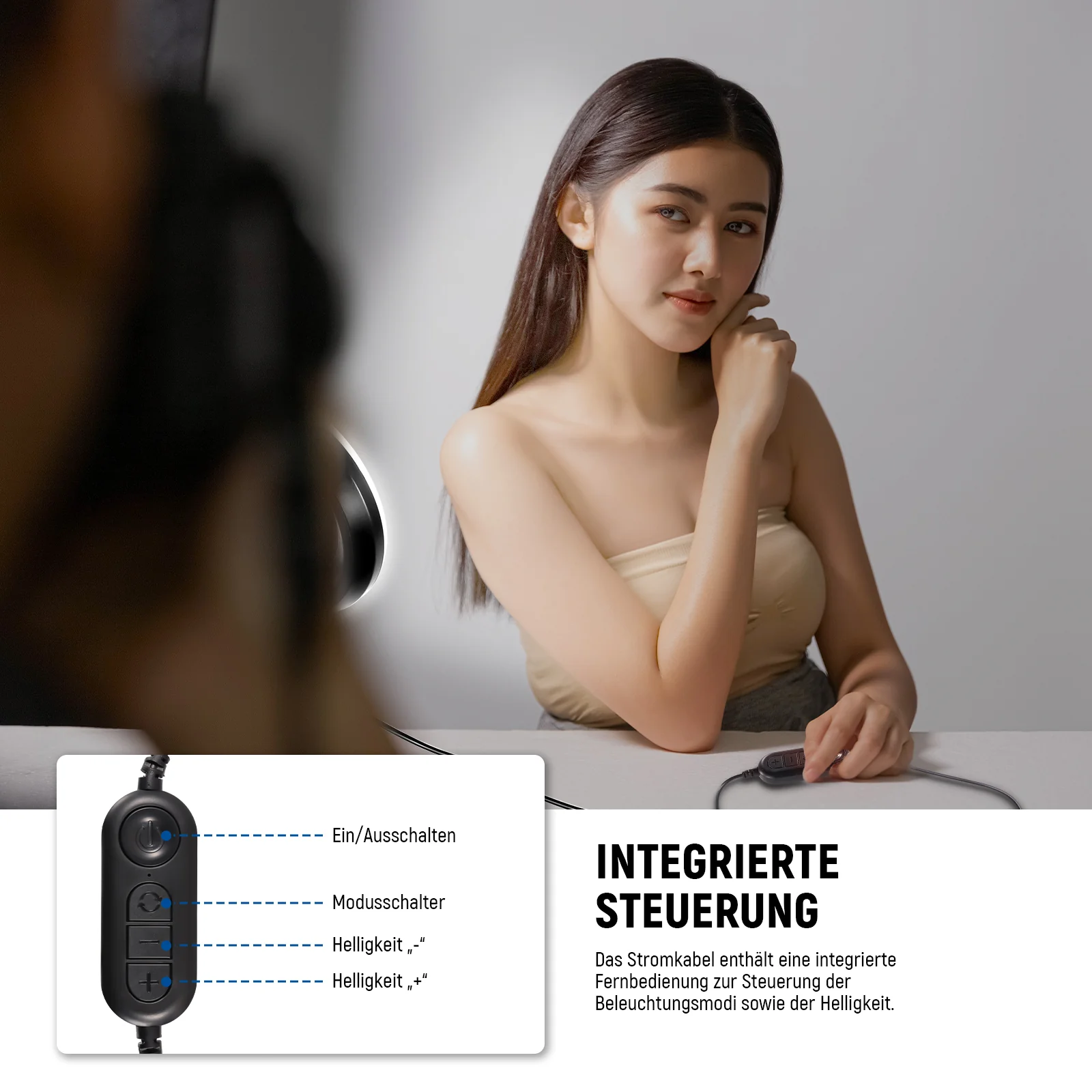 NEEWER BASICS BR60 5" Bi-color Mini Ringlicht - Image 6