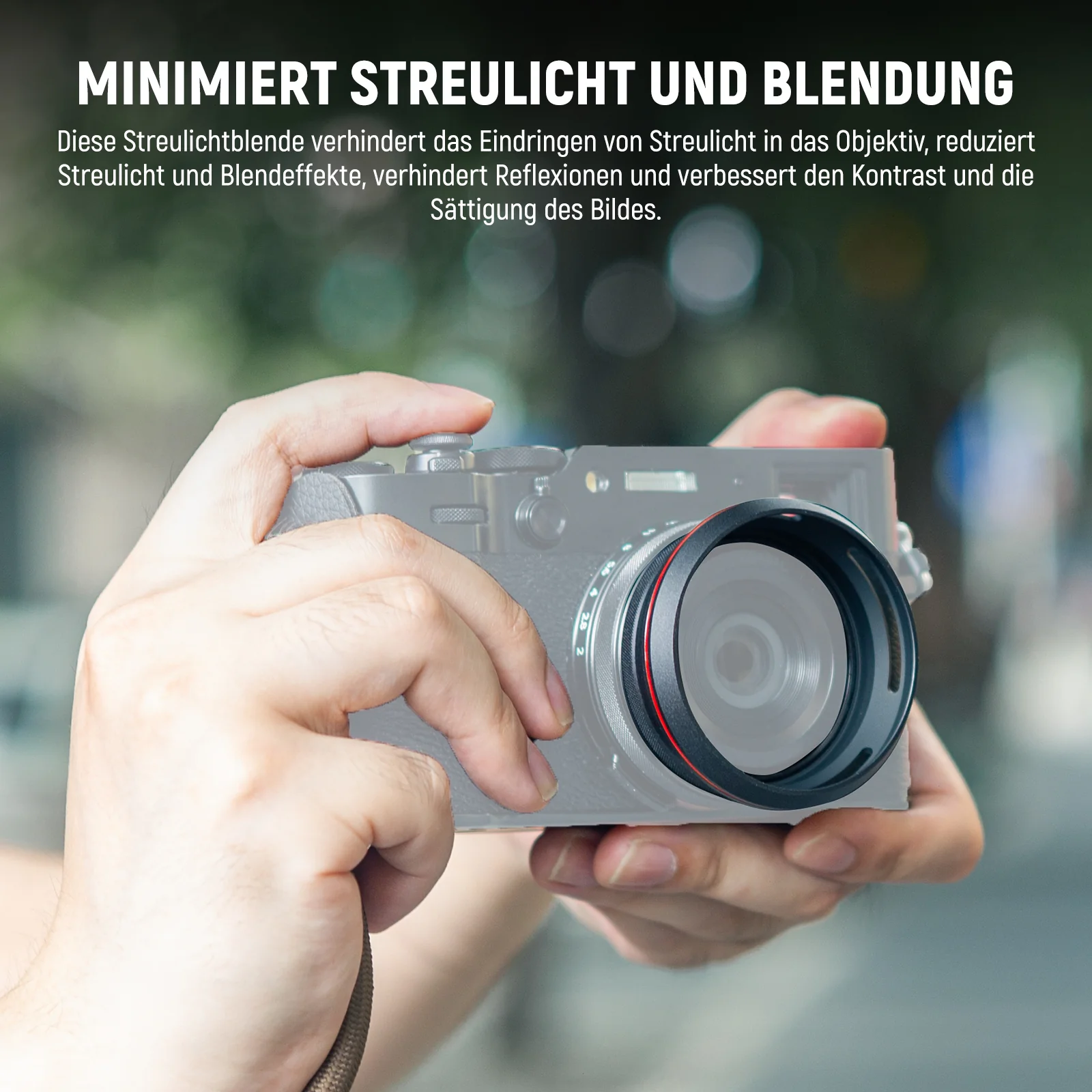 NEEWER CA086 Runde Gegenlichtblende für X100V & X100VI - Image 3