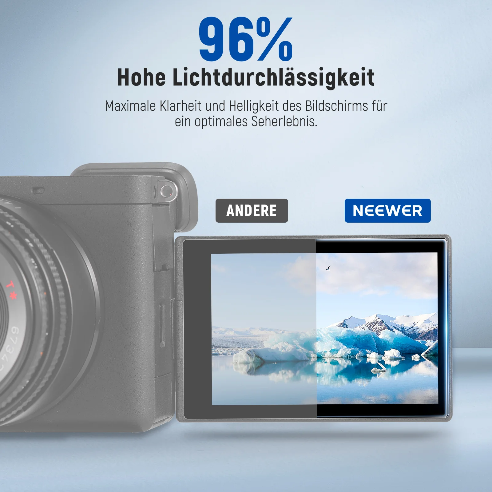 NEEWER CA127 3" Kamera Displayschutz - Image 3