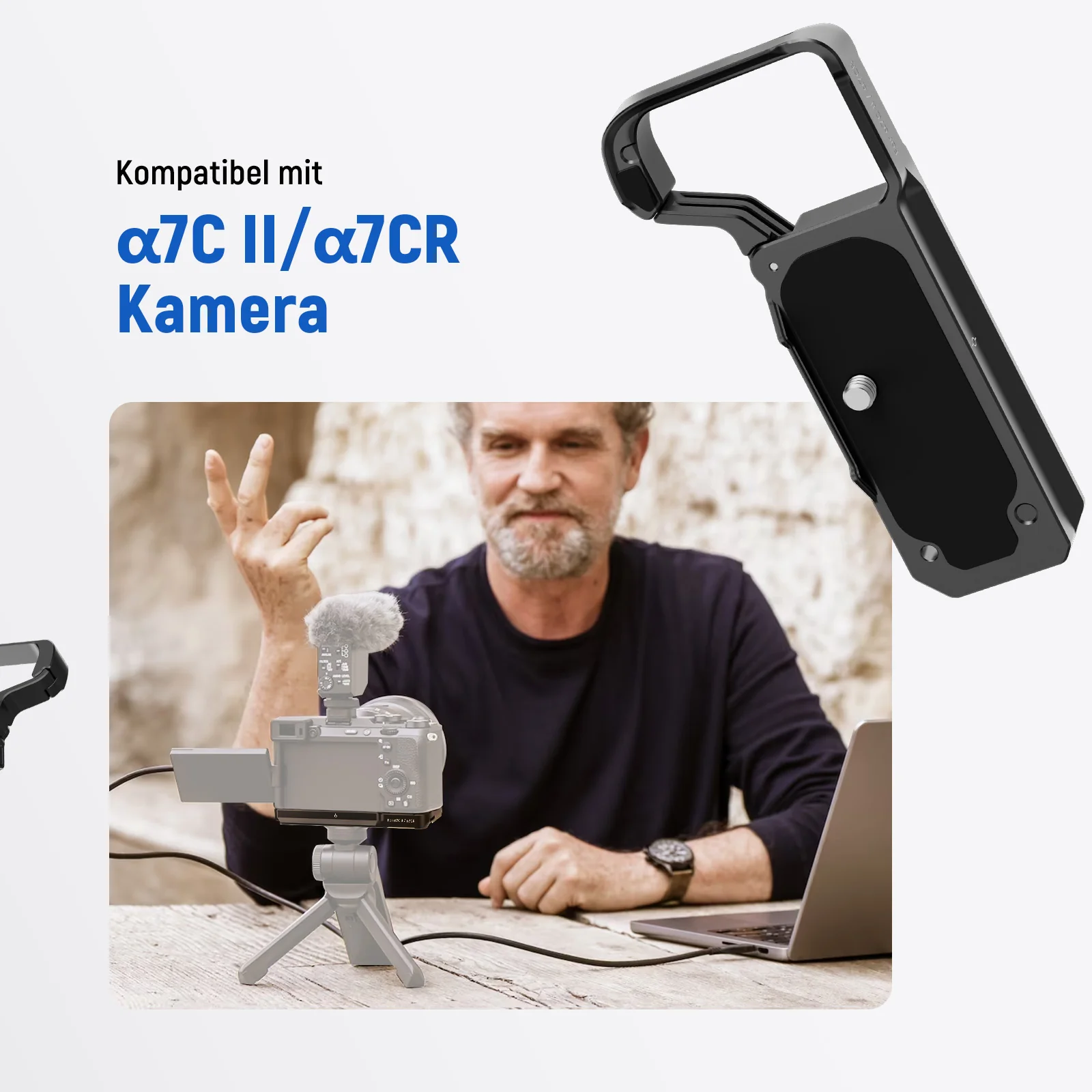 NEEWER CA131 Arca-Typ-Kamerabasisplatte für Sony a7C II/a7CR - Image 2