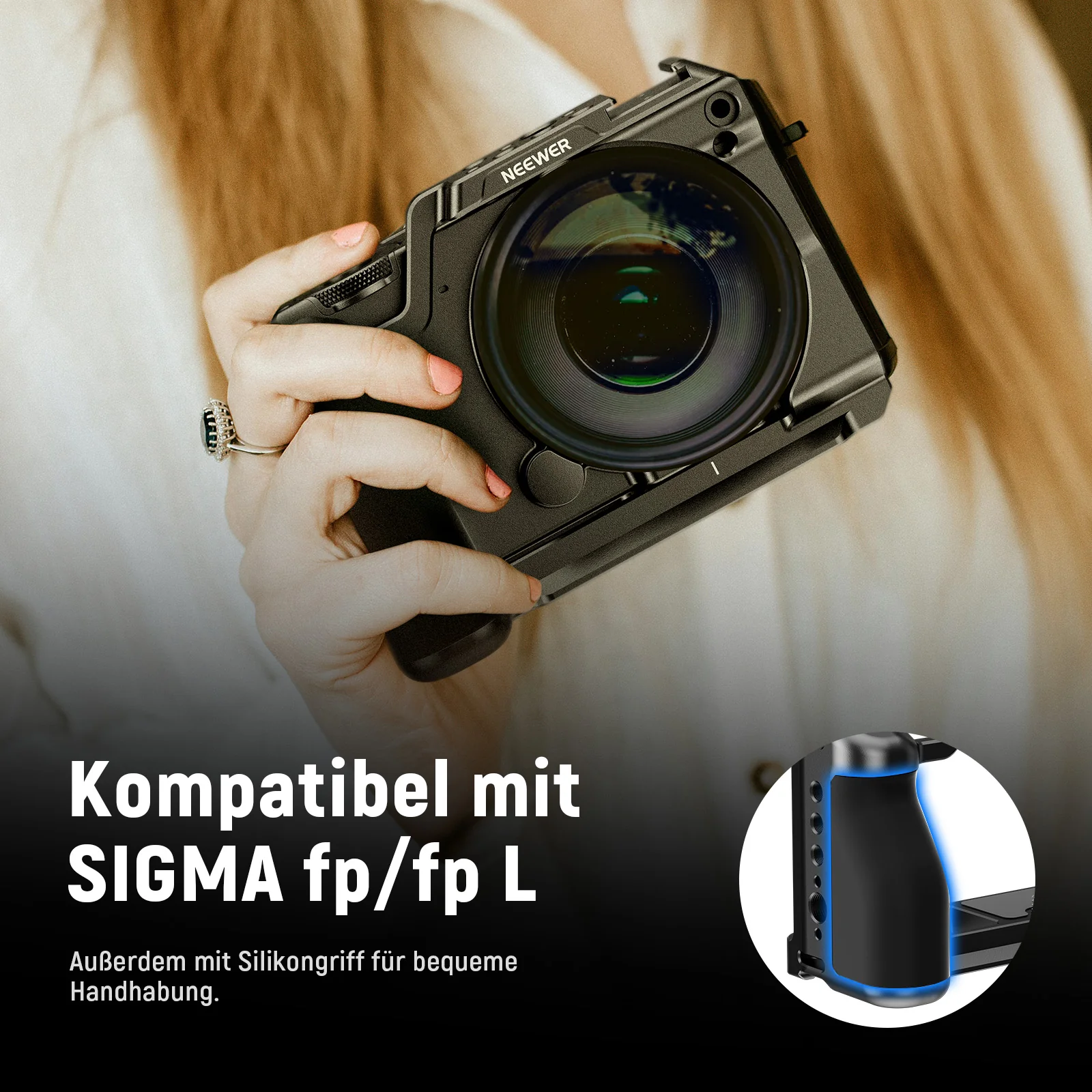NEEWER CA132 Kamerakäfig mit EVF-11 Halterung für SIGMA fp/fp L - Image 2
