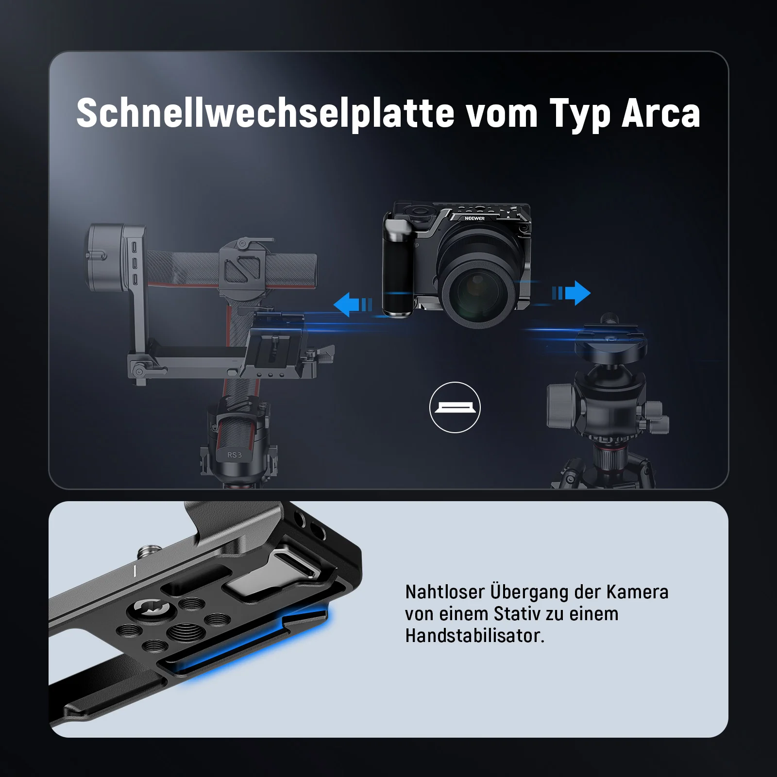NEEWER CA132 Kamerakäfig mit EVF-11 Halterung für SIGMA fp/fp L - Image 4