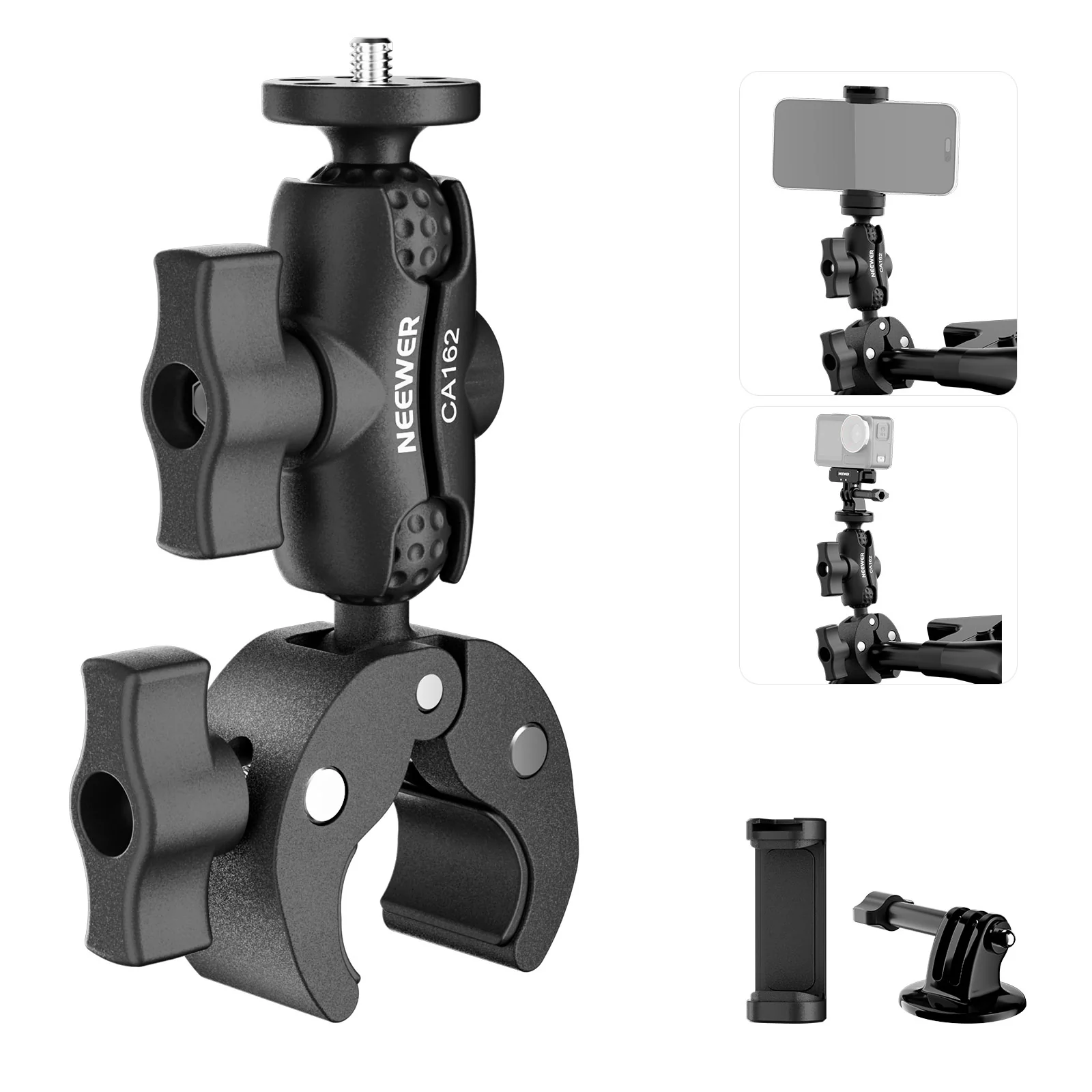 NEEWER CA162 Super Clamp Action Cam Halterung