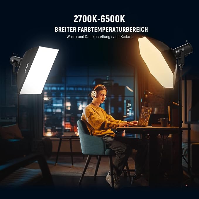 NEEWER CB200B 210W LED Videoleuchte - Image 2