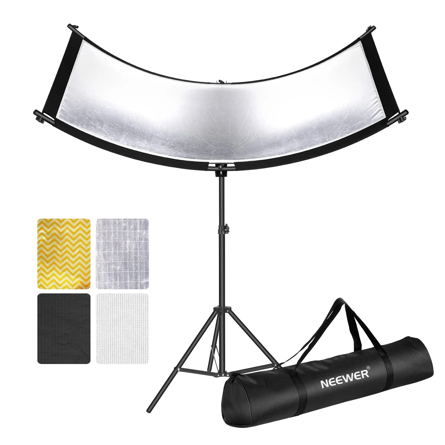 NEEWER 167 x 61 cm Clamshell gebogener Lichtreflektor Diffusor mit Tragetasche - Image 10