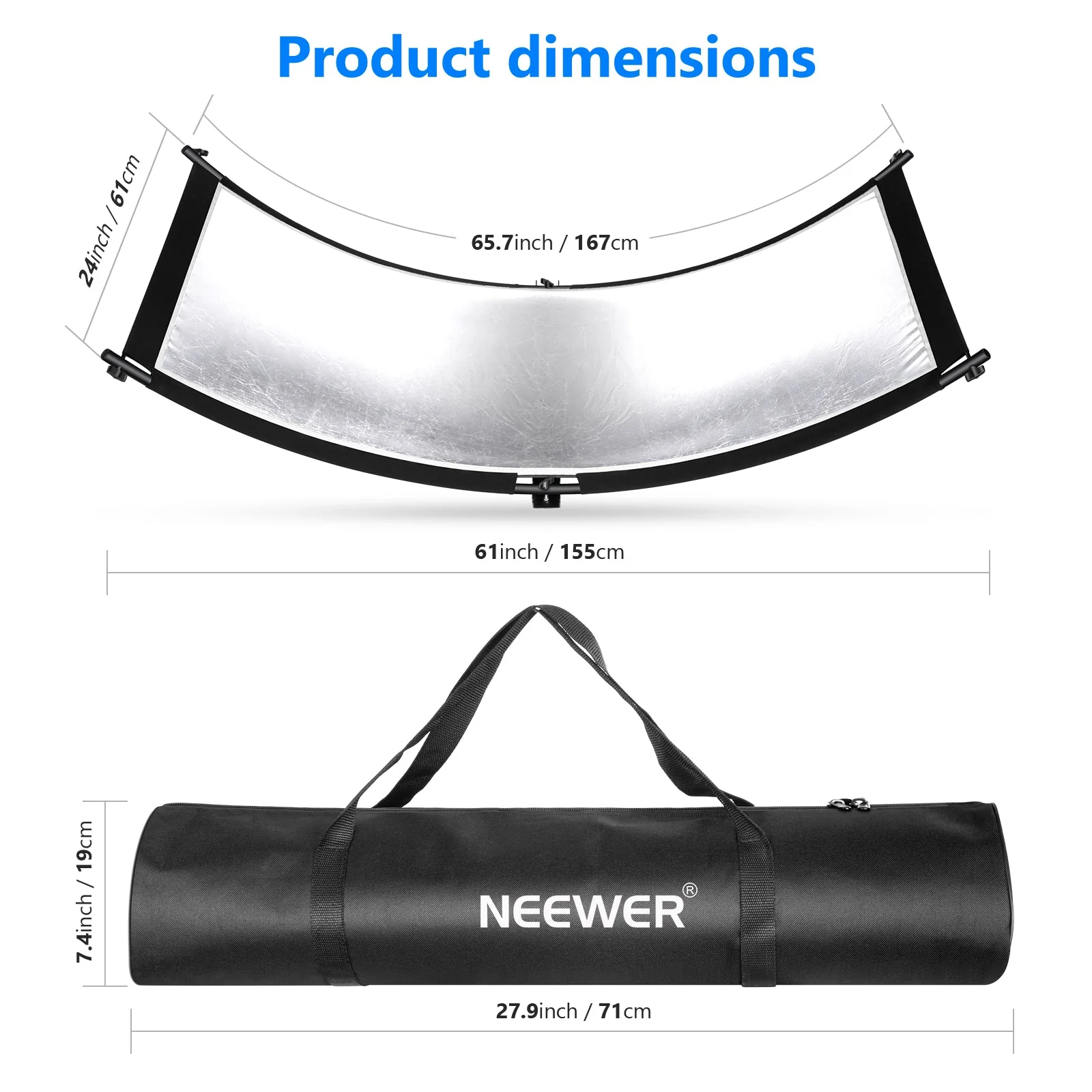 NEEWER Muschel Lichtreflektor Diffusor - Image 2