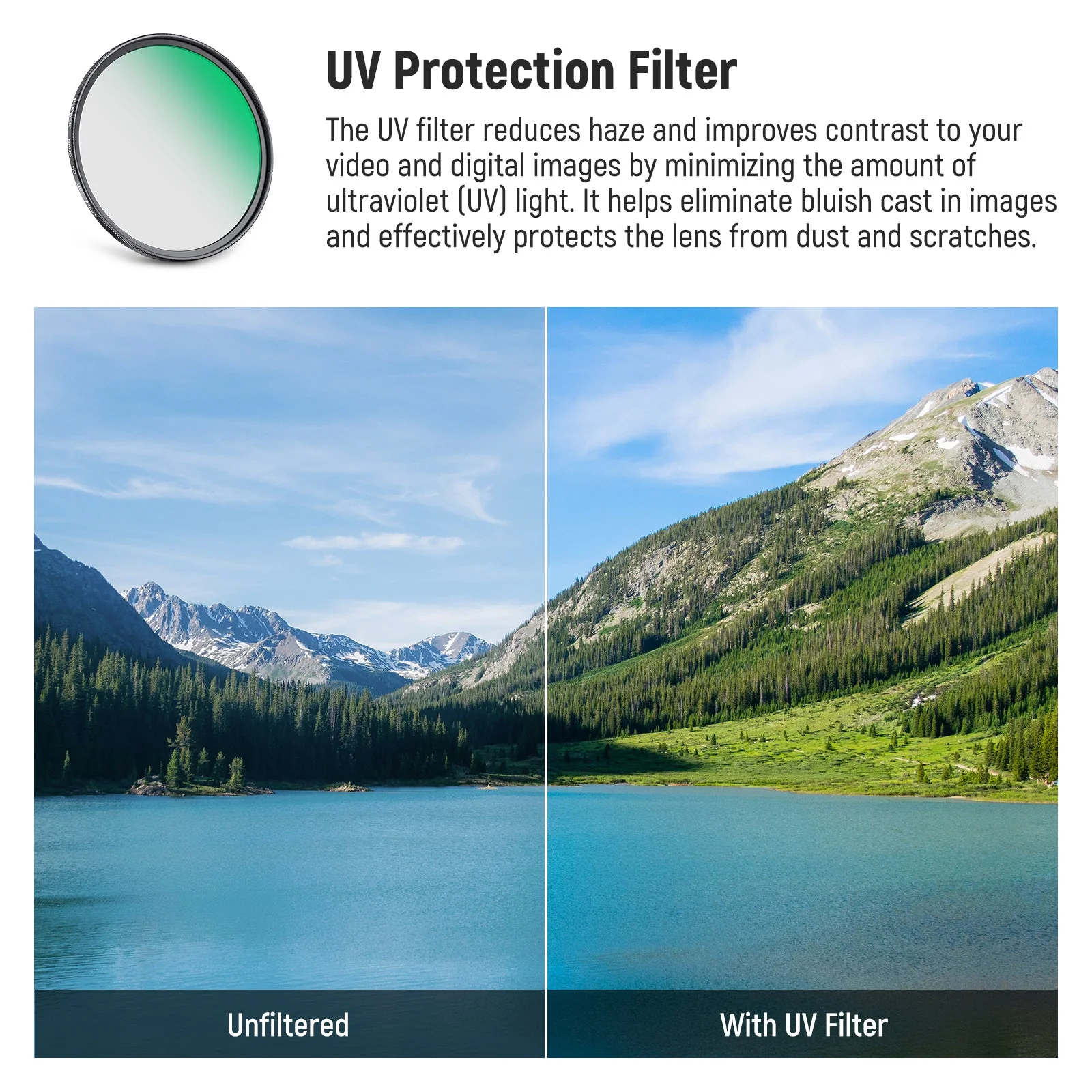 NEEWER CPL & UV Objektiv-Filter Set - Image 4