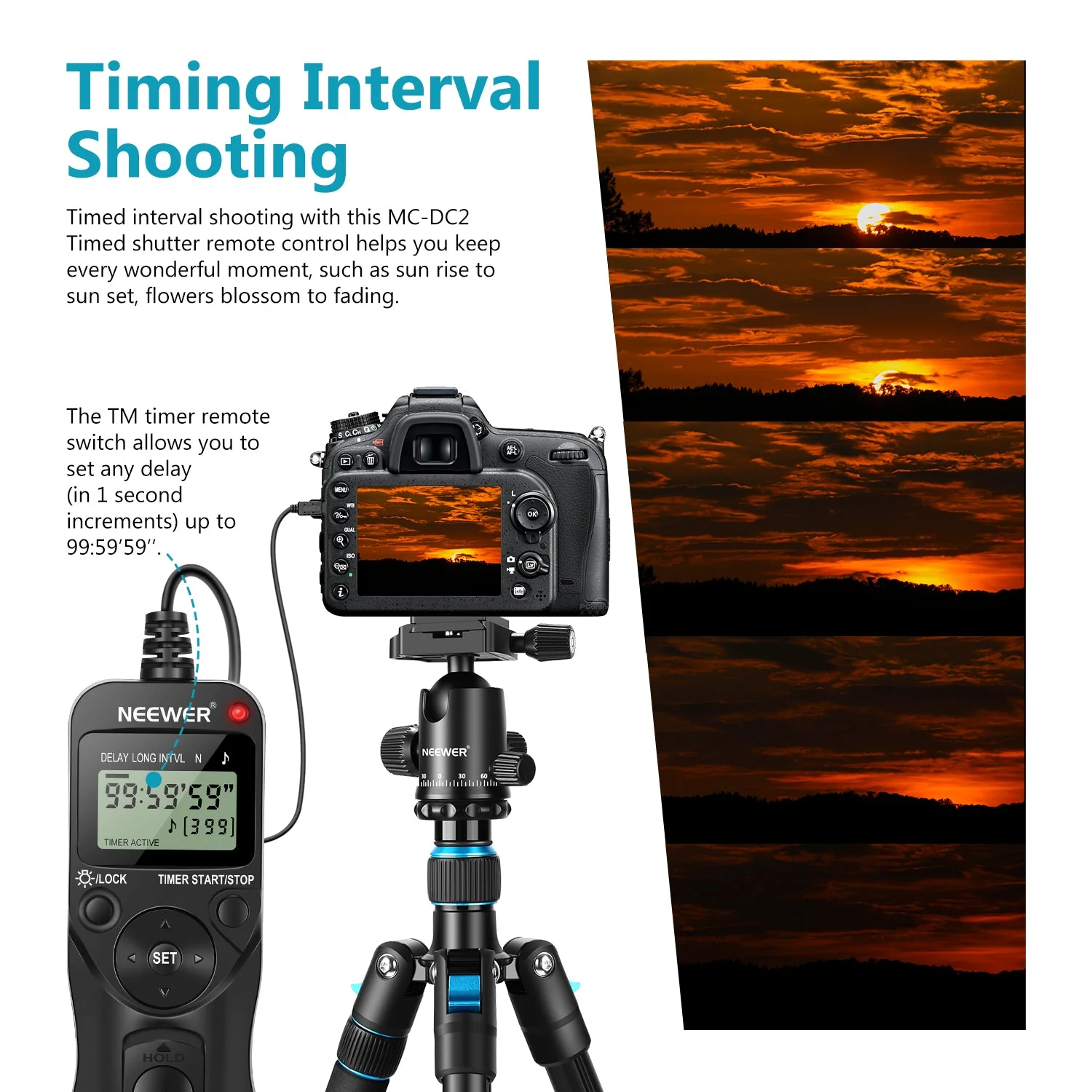 NEEWER Digitaler Timer Fernbedienung für Nikon - Image 6
