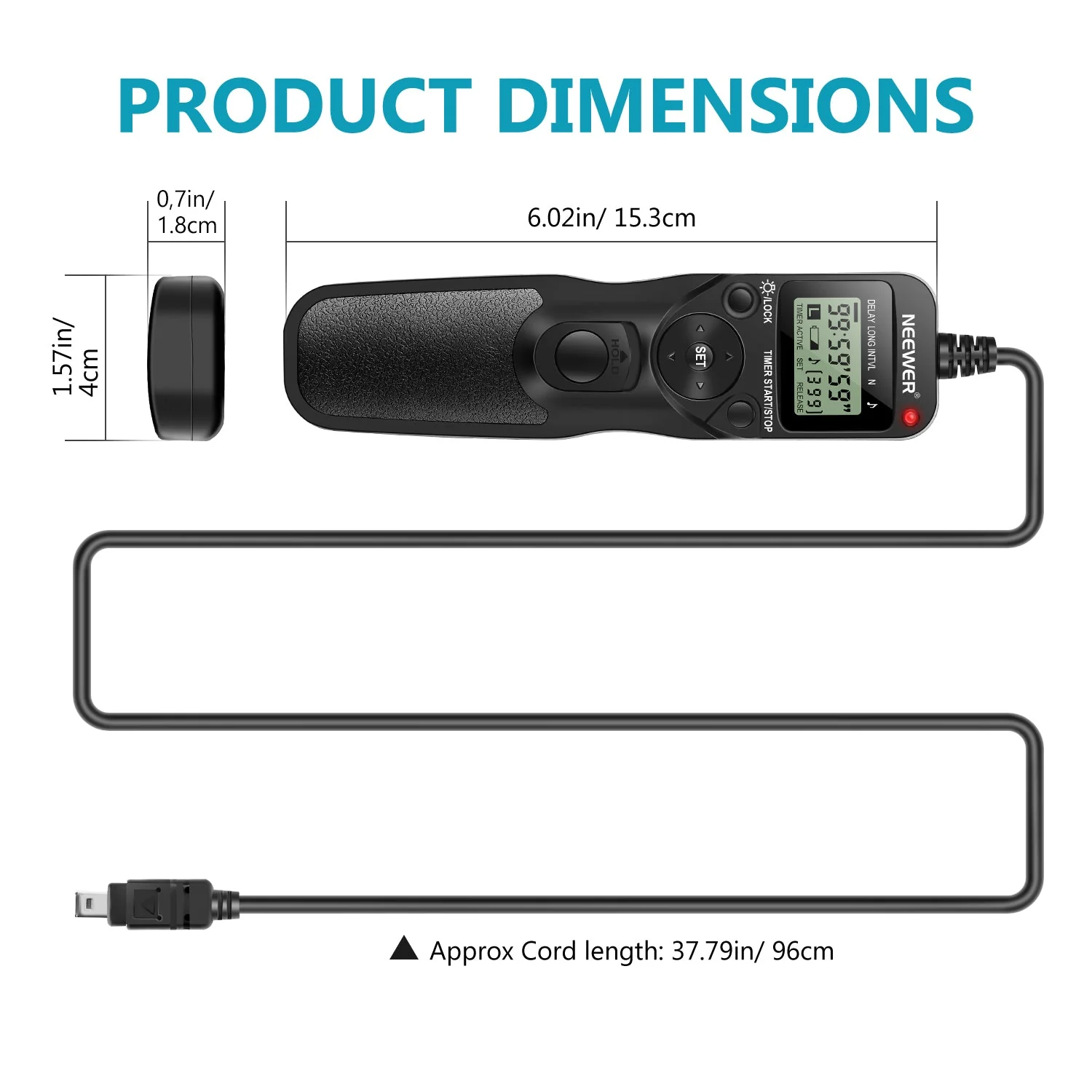 NEEWER Digitaler Timer Fernbedienung für Nikon - Image 7