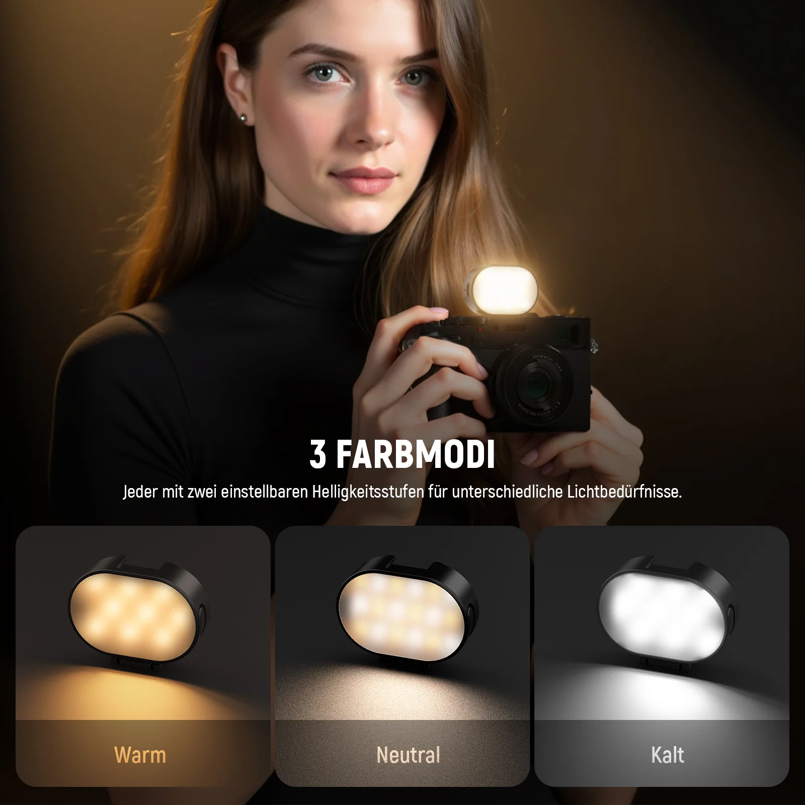 NEEWER ENTRY LEVEL VERSION N14 Magnetic Kamera Licht - Image 5