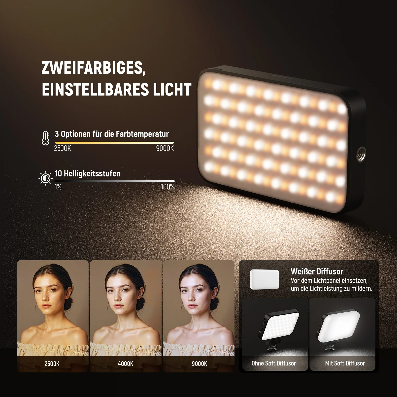 NEEWER ENTRY LEVEL VERSION N15 Magnetisches Selfie Licht - Image 3