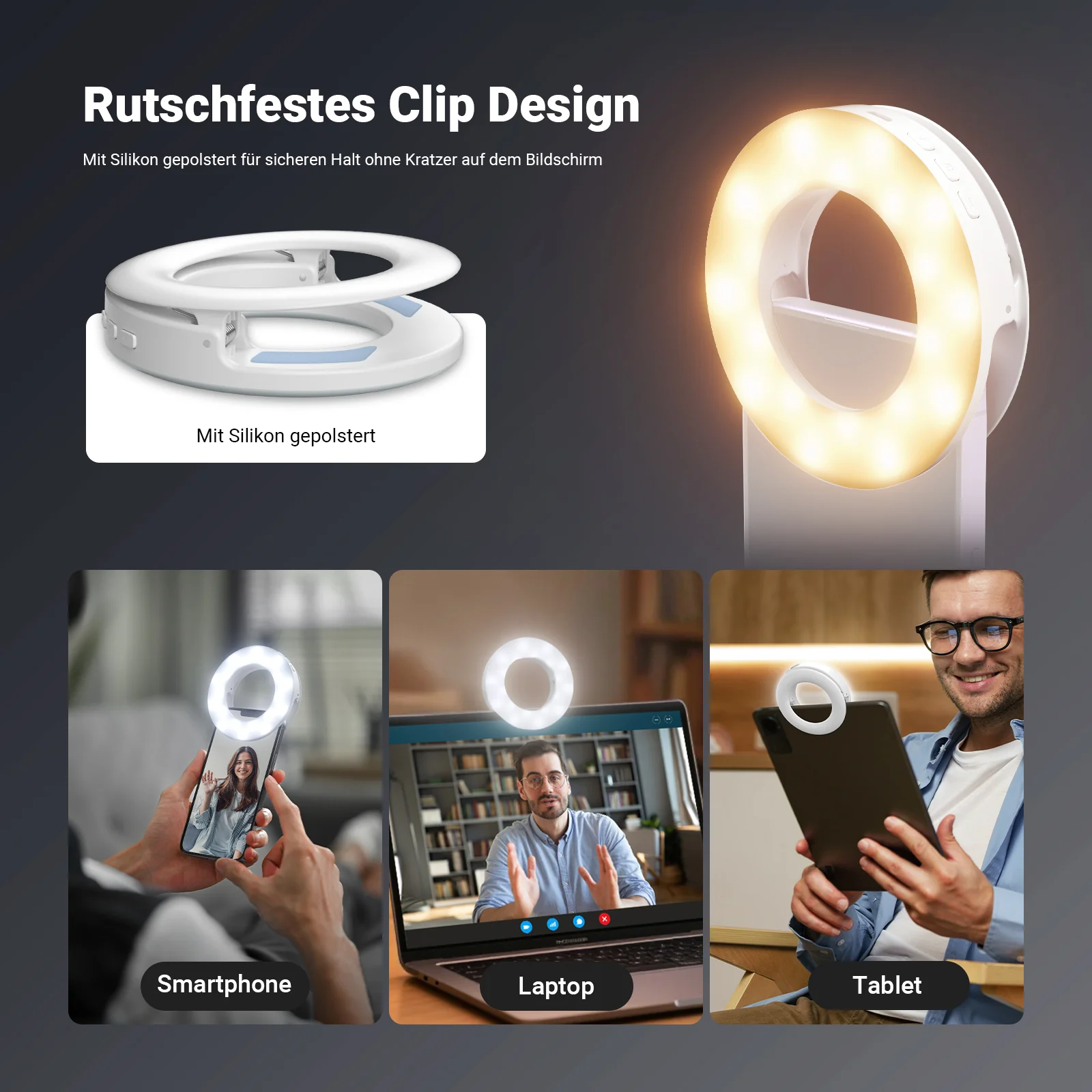 NEEWER ENTRY LEVEL VERSION N28 Handy Selfie Ring Licht - Image 4
