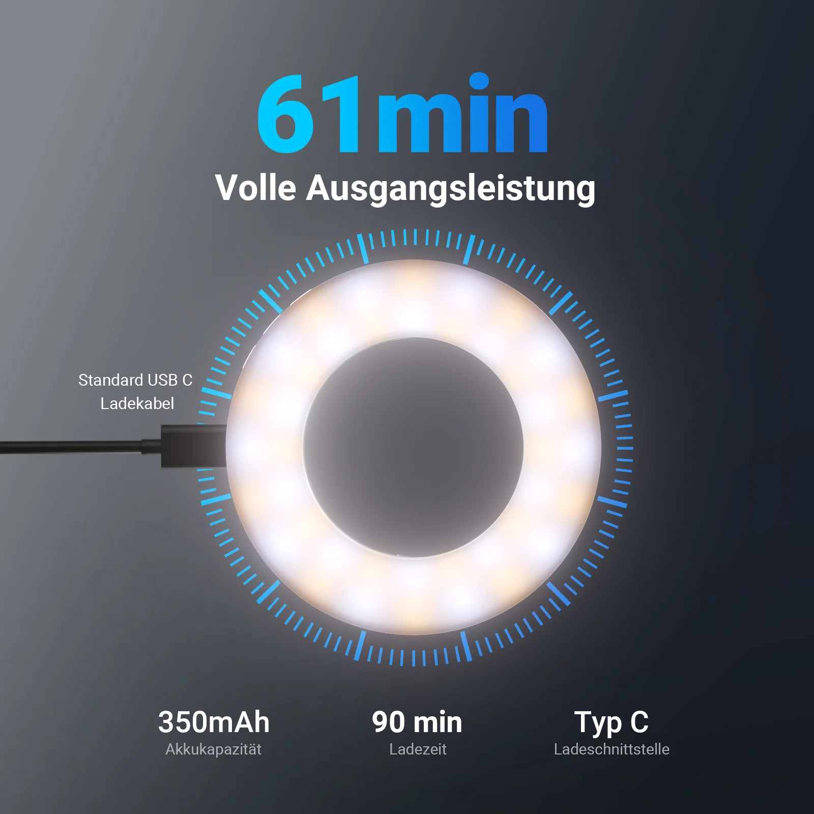 NEEWER ENTRY LEVEL VERSION N28 Handy Selfie Ring Licht - Image 5
