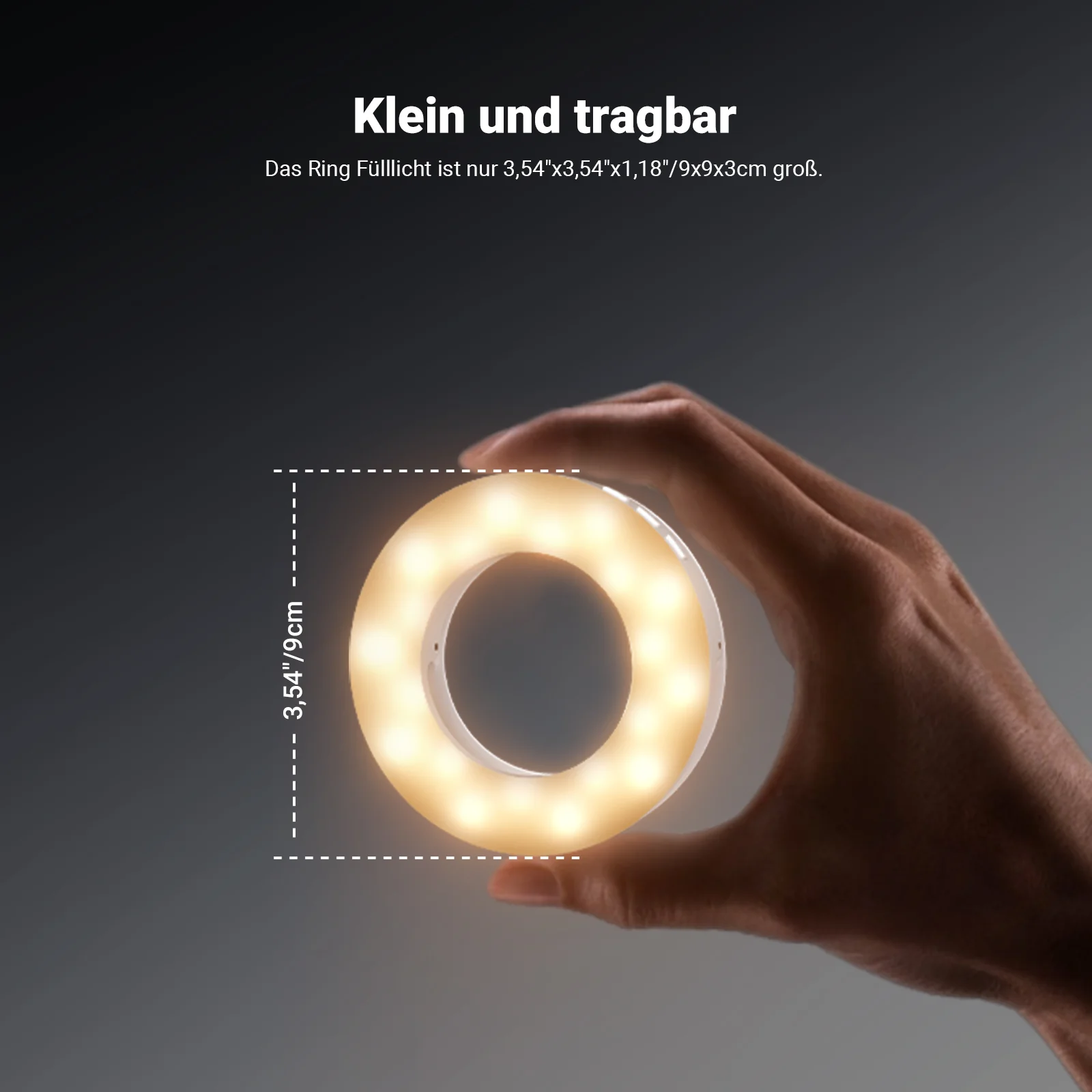 NEEWER ENTRY LEVEL VERSION N28 Handy Selfie Ring Licht - Image 6