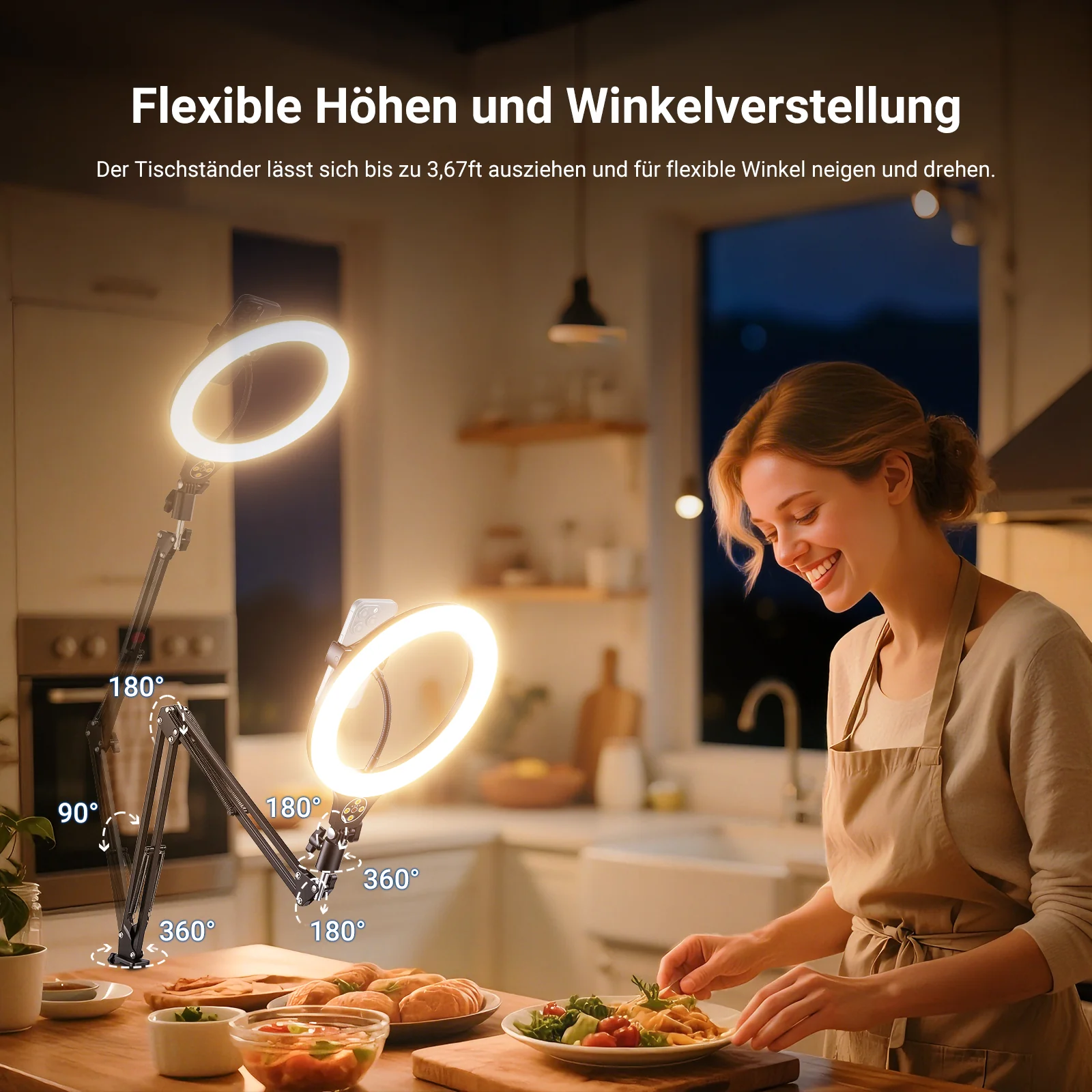 NEEWER ENTRY LEVEL VERSION N31 Ringlicht mit Tischstativ - Image 7