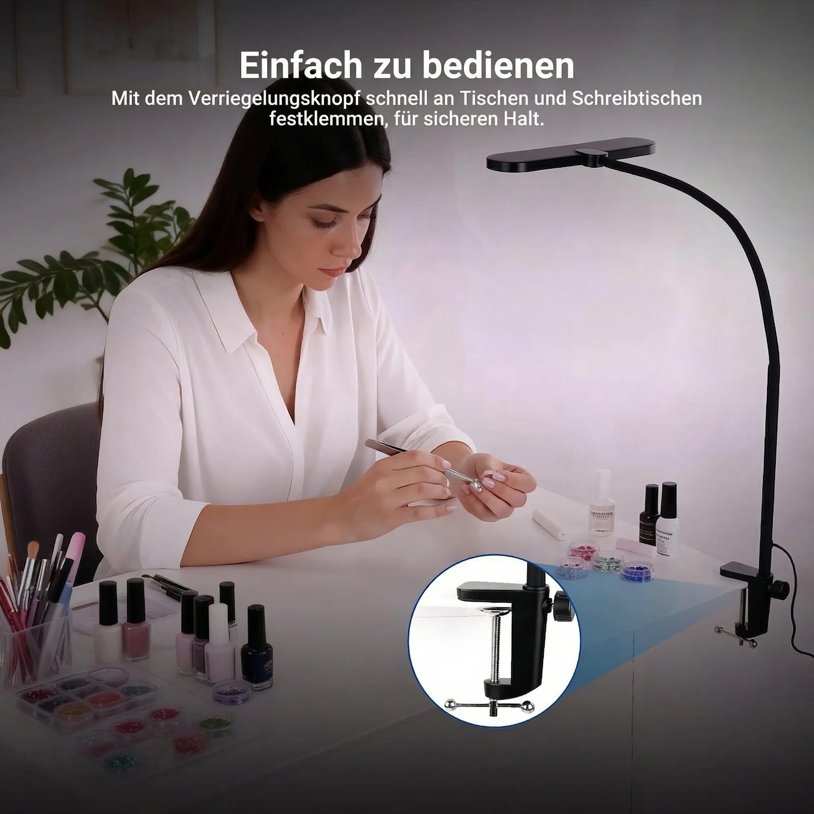 NEEWER ENTRY LEVEL VERSION N33 10W Tischleuchte mit Klemme - Image 6