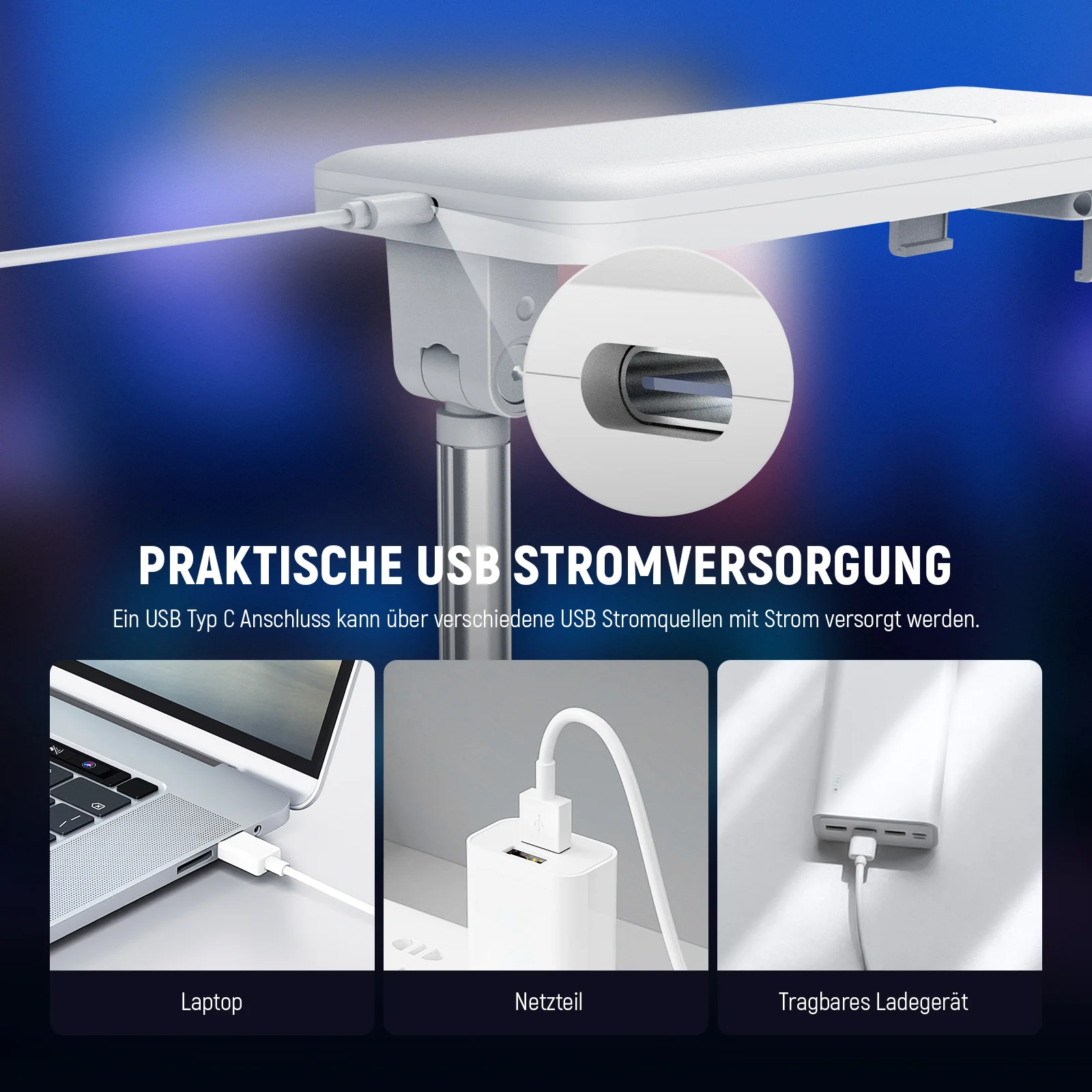 NEEWER ENTRY LEVEL VERSION V10 Tisch Ständer mit LED Licht/Fernbedienung/Handyhalterung - Image 5